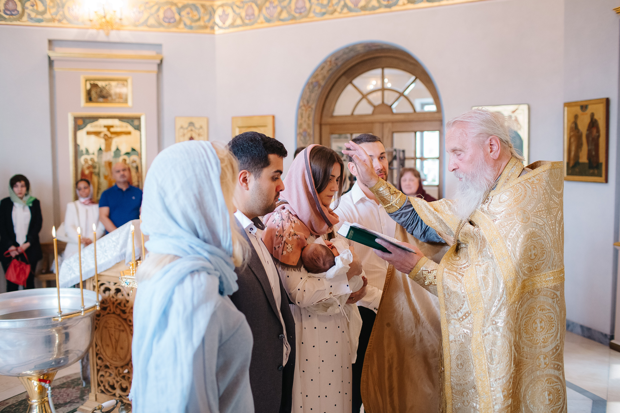 Таинство Крещения Адриана. Свадебный фотограф Москва Саша Серегина (Сашина)