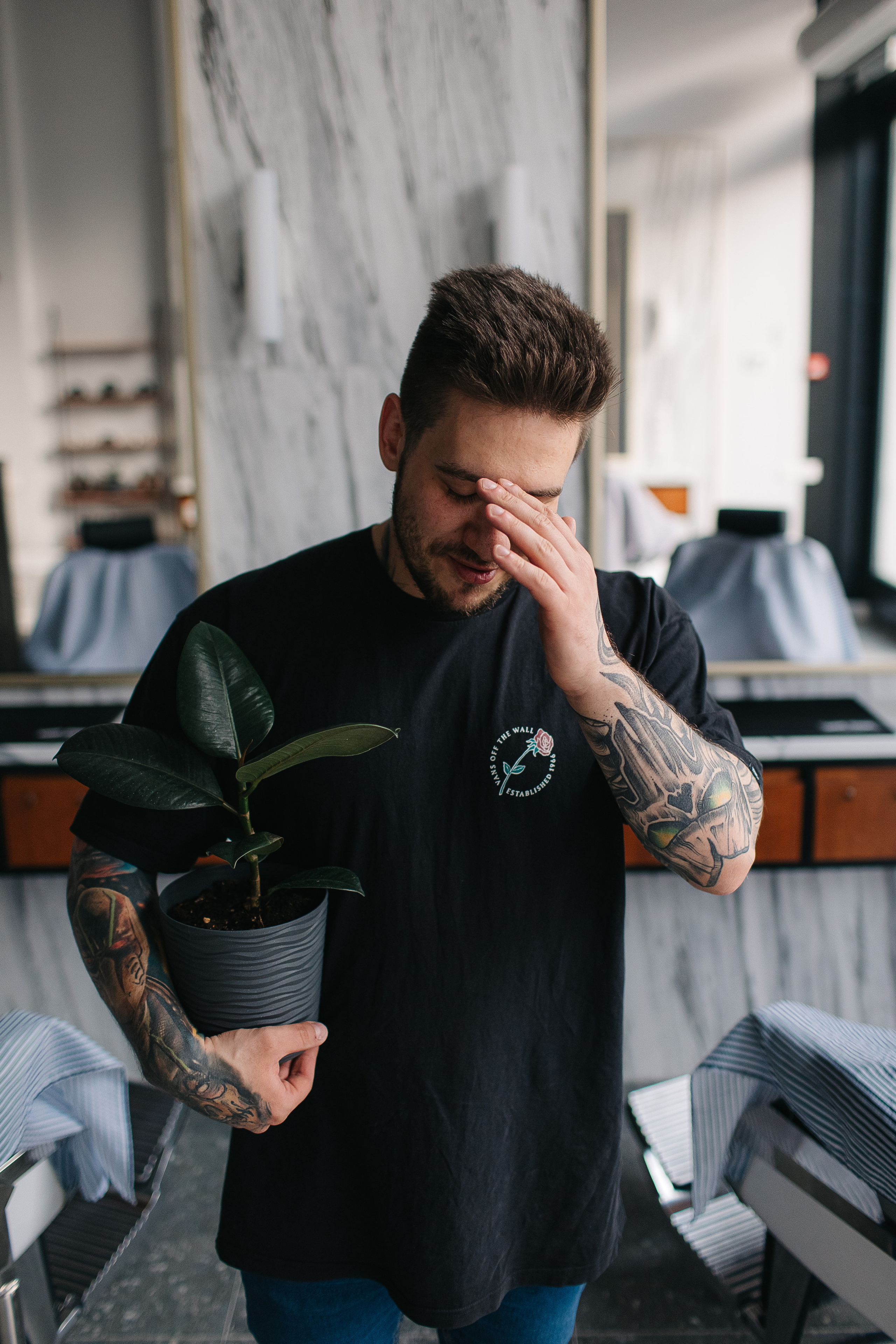 Мужская парикмахерская Chop-chop Автозаводская. Свадебный фотограф Москва Саша Серегина (Сашина)