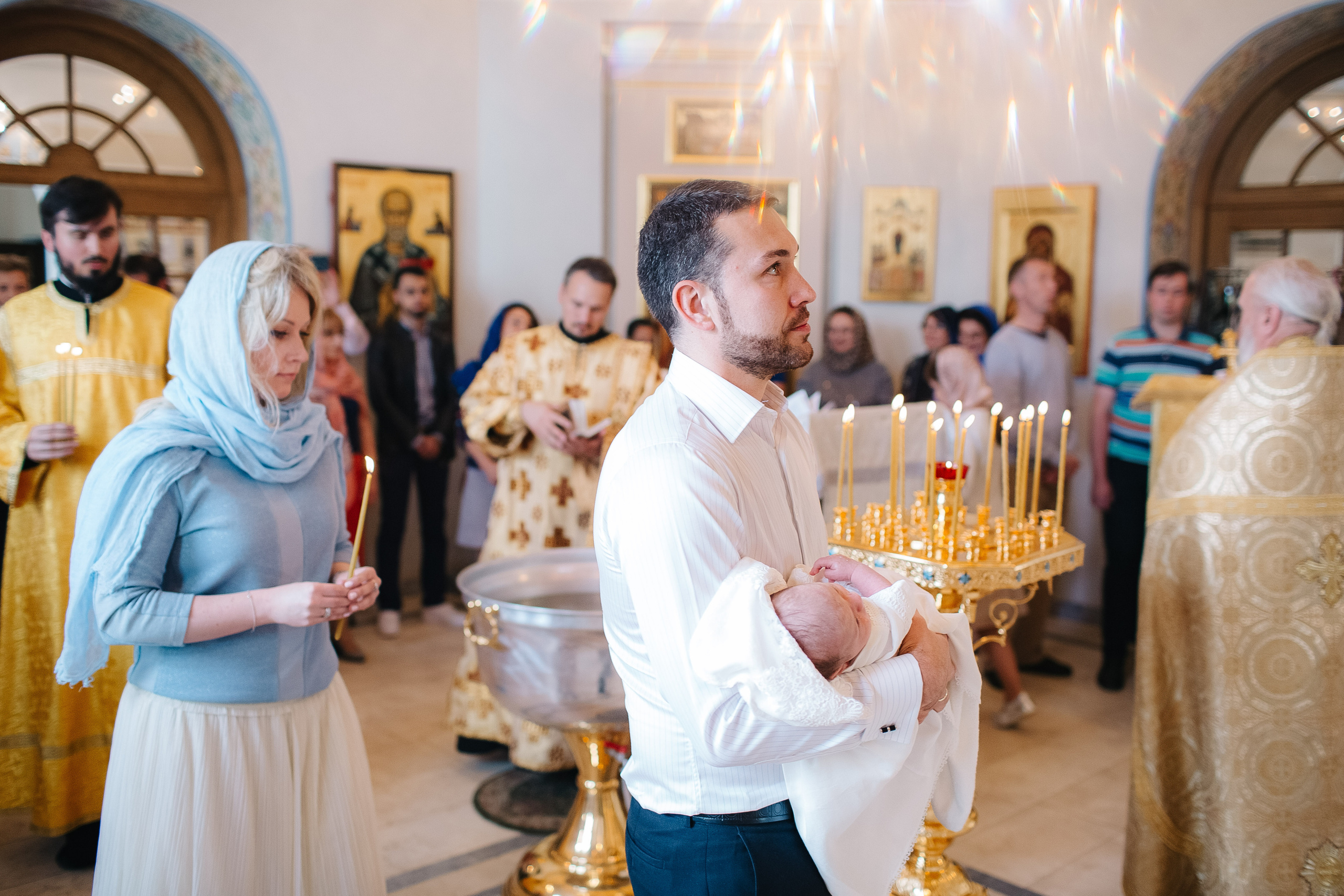 Таинство Крещения Адриана. Свадебный фотограф Москва Саша Серегина (Сашина)