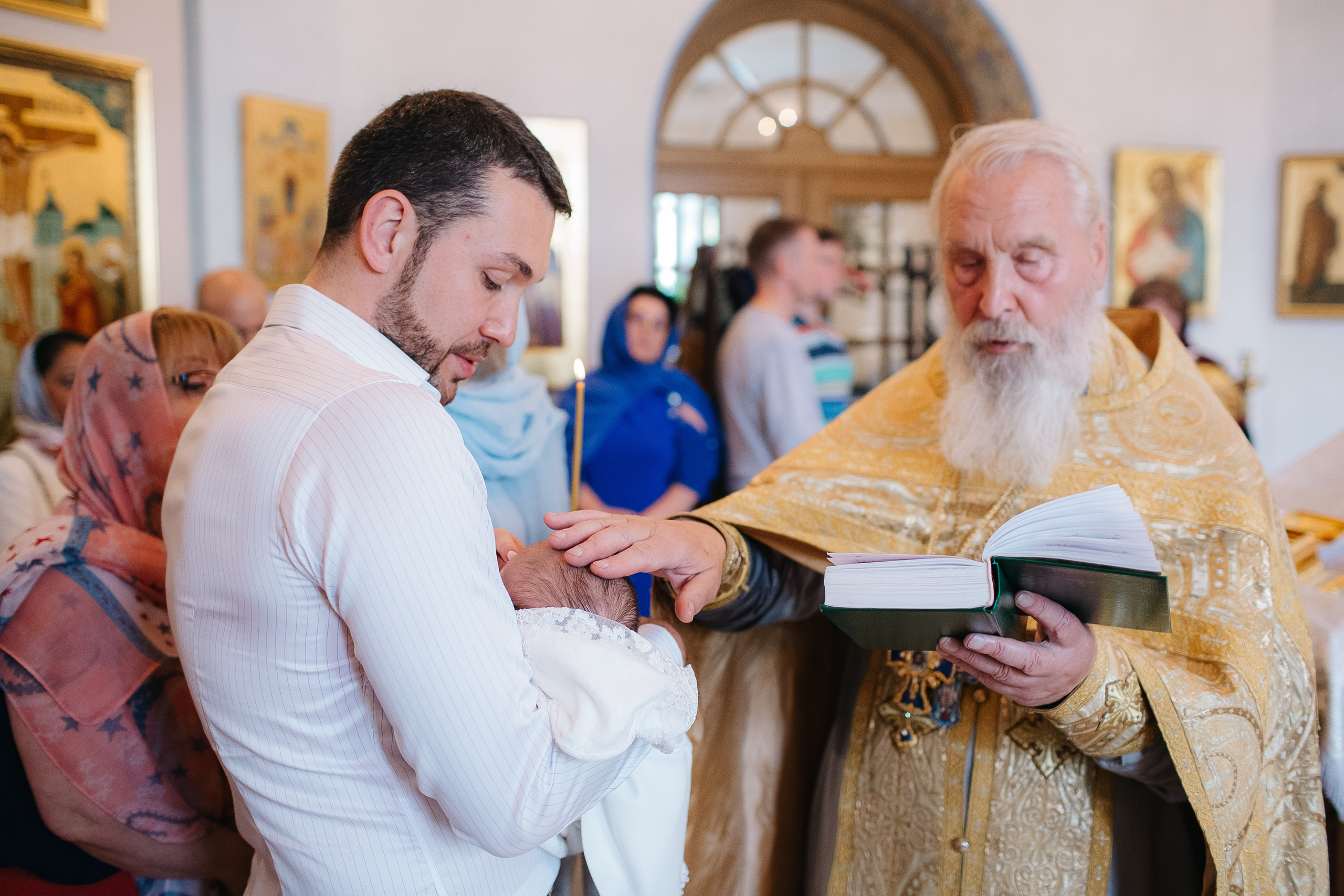 Таинство Крещения Адриана. Свадебный фотограф Москва Саша Серегина (Сашина)