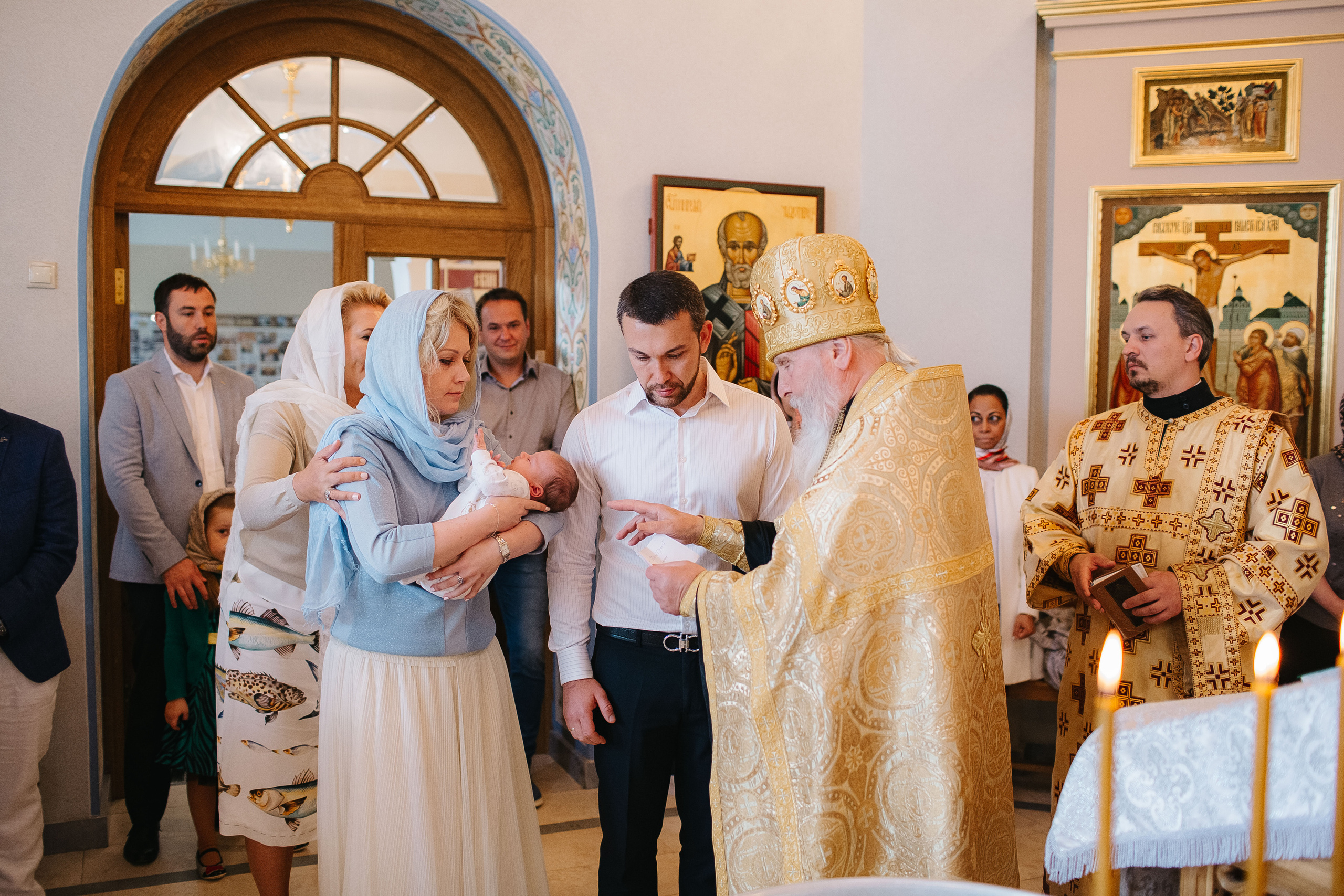 Таинство Крещения Адриана. Свадебный фотограф Москва Саша Серегина (Сашина)