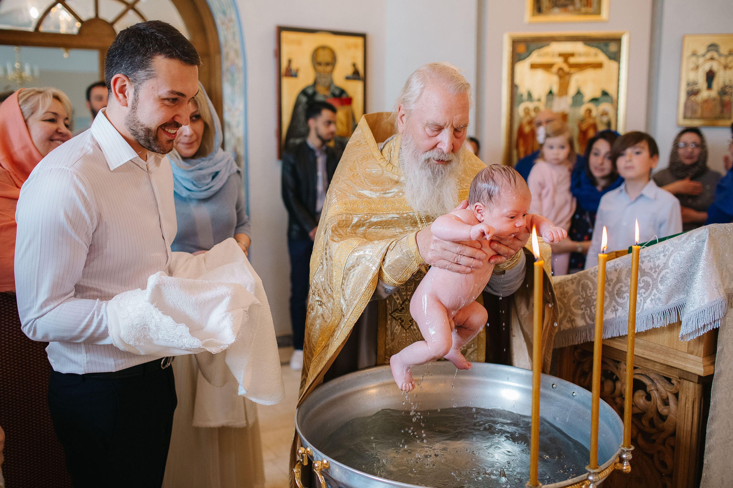 Таинство Крещения Адриана. Свадебный фотограф Москва Саша Серегина (Сашина)