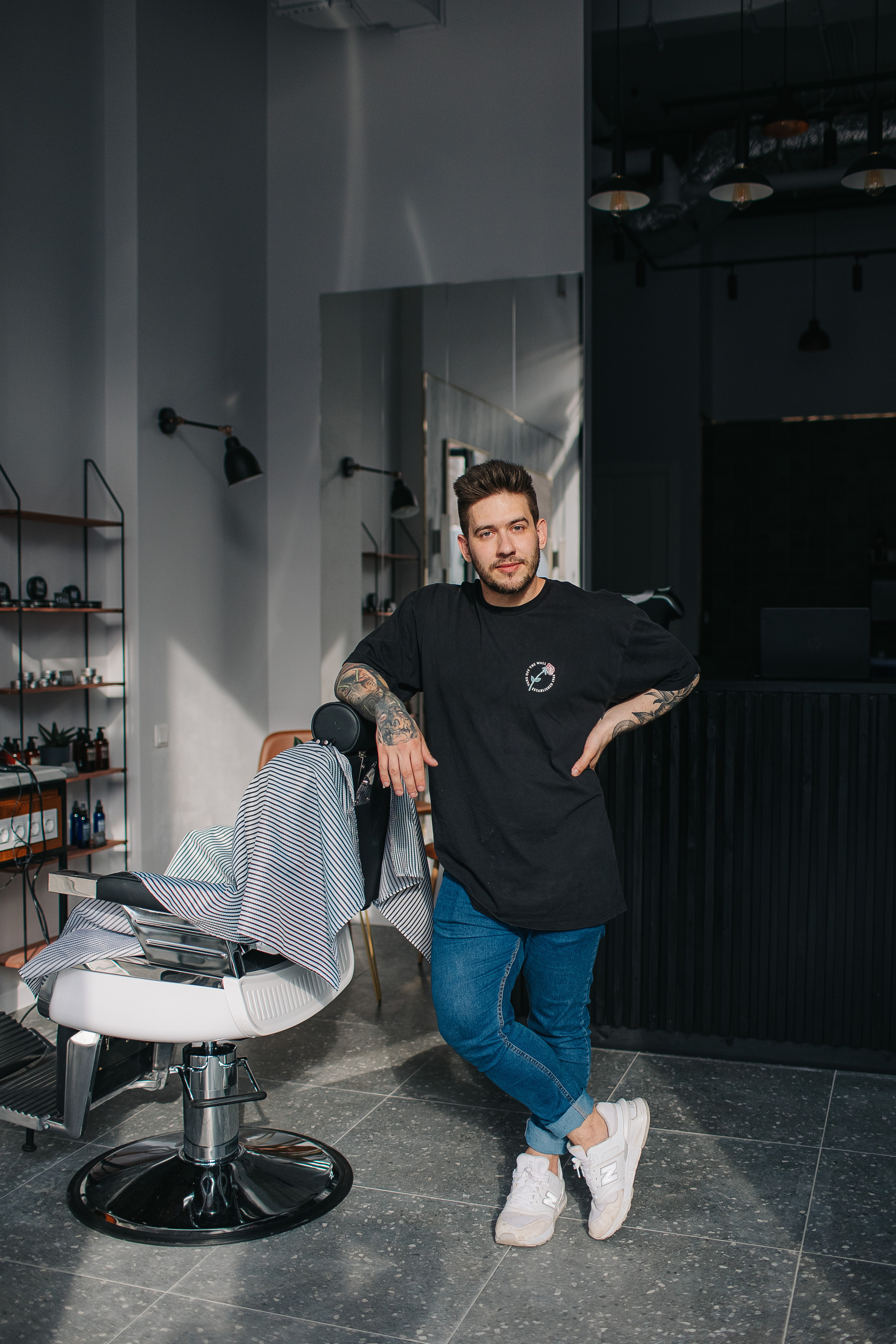 Мужская парикмахерская Chop-chop Автозаводская. Свадебный фотограф Москва Саша Серегина (Сашина)