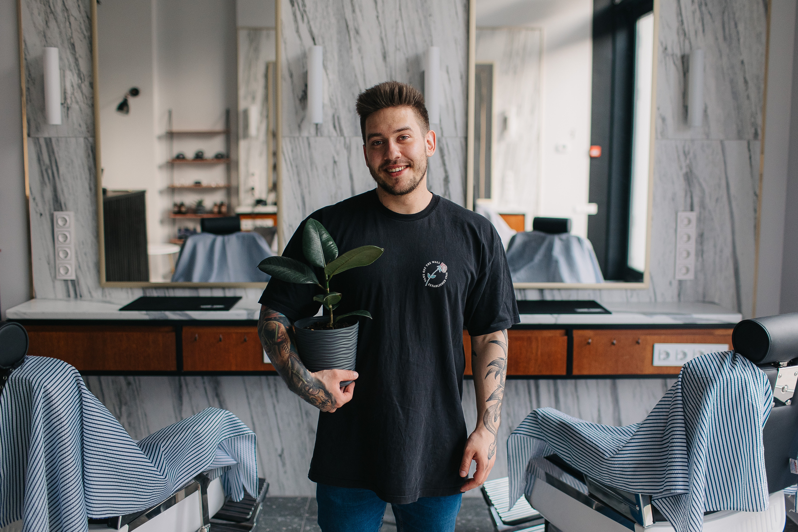 Мужская парикмахерская Chop-chop Автозаводская. Свадебный фотограф Москва Саша Серегина (Сашина)