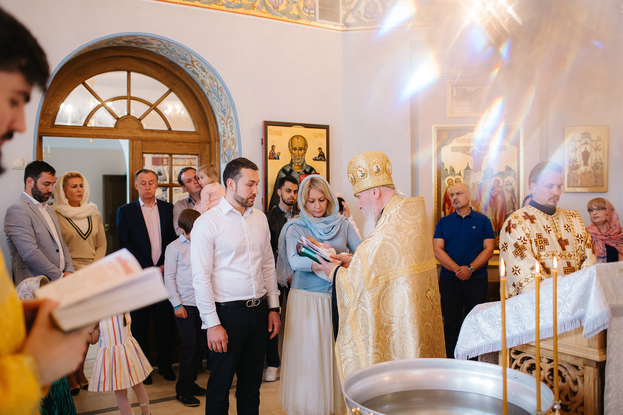 Таинство Крещения Адриана. Свадебный фотограф Москва Саша Серегина (Сашина)