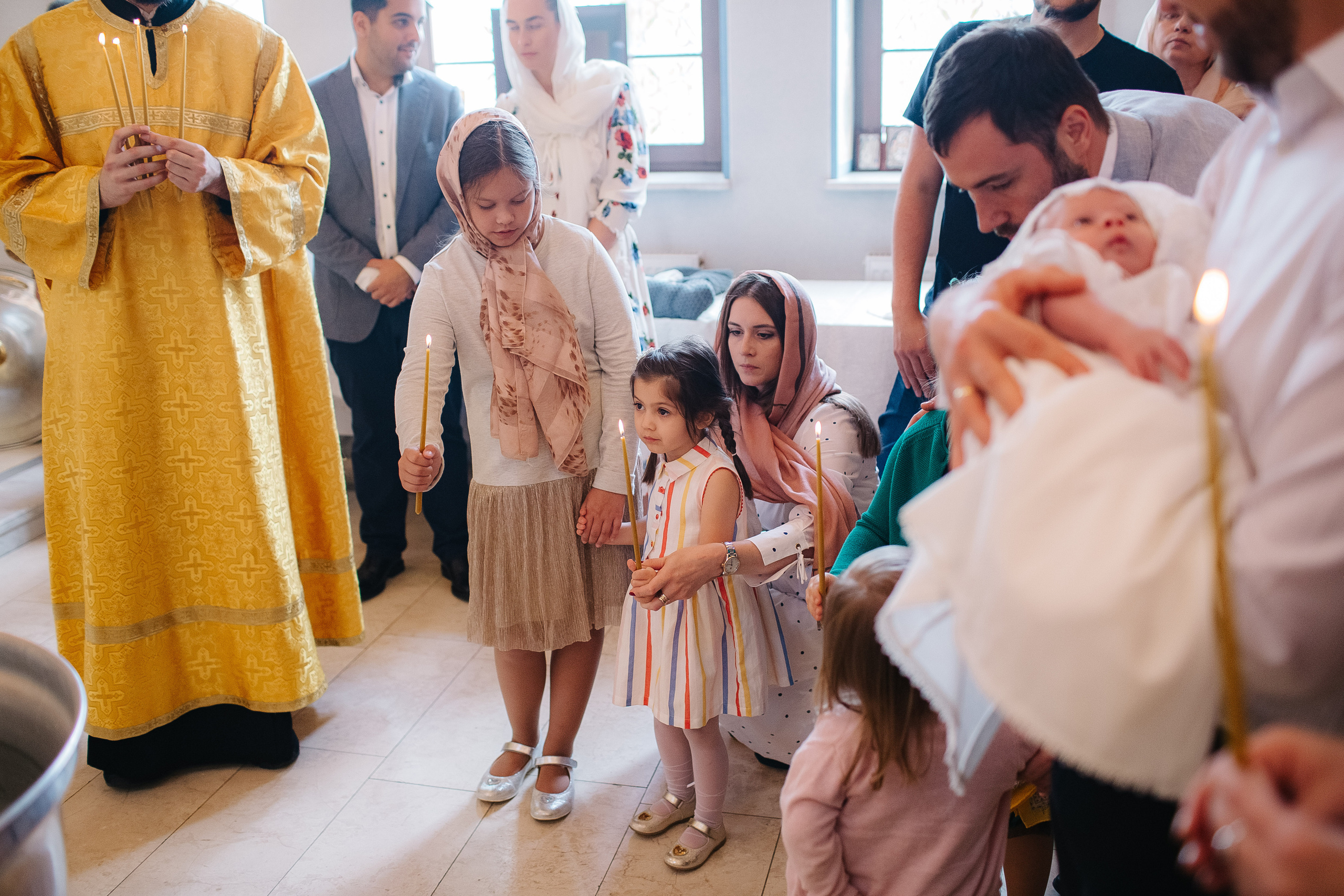 Таинство Крещения Адриана. Свадебный фотограф Москва Саша Серегина (Сашина)