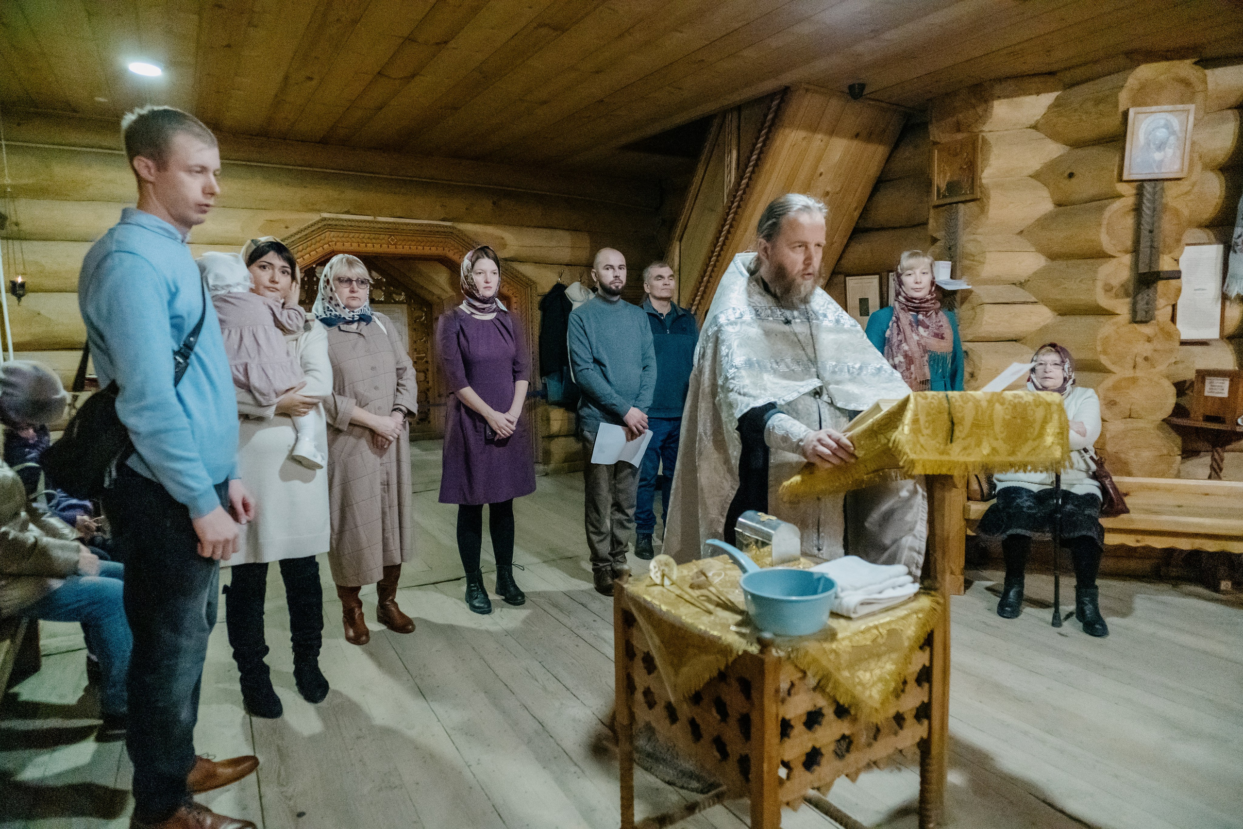 Крещение — Преображенская церковь. Фотограф в Санкт-Петербурге Алексеев Егор