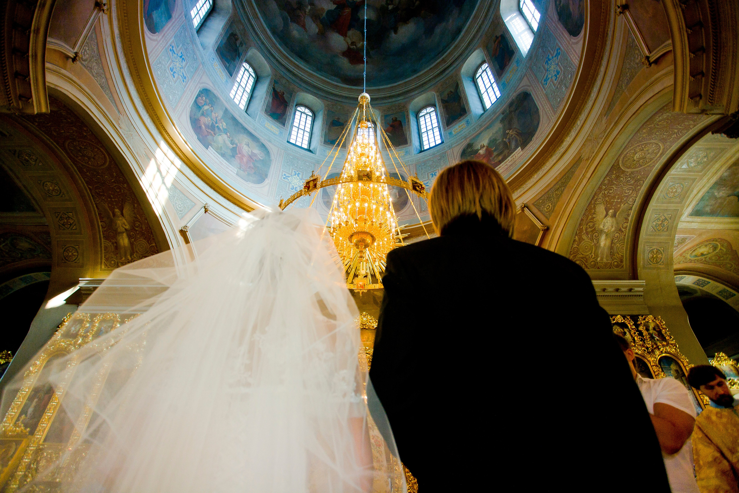 Свадьба Юра и Юля Венчание. Skazka.wfolio.pro