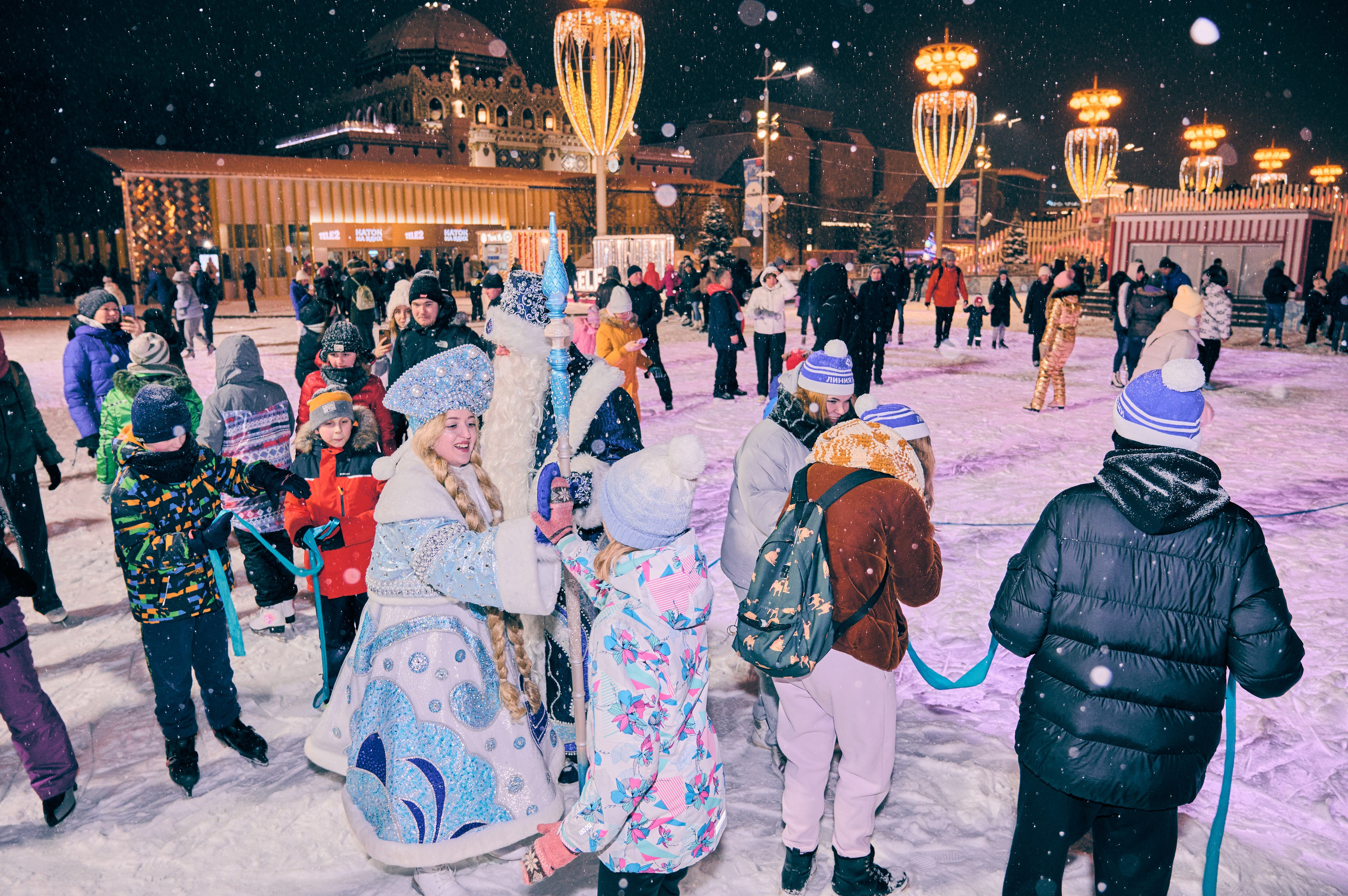 Линия жизни и Дед Мороз на ВДНХ. Никита Хохловский фото и видео продакшн