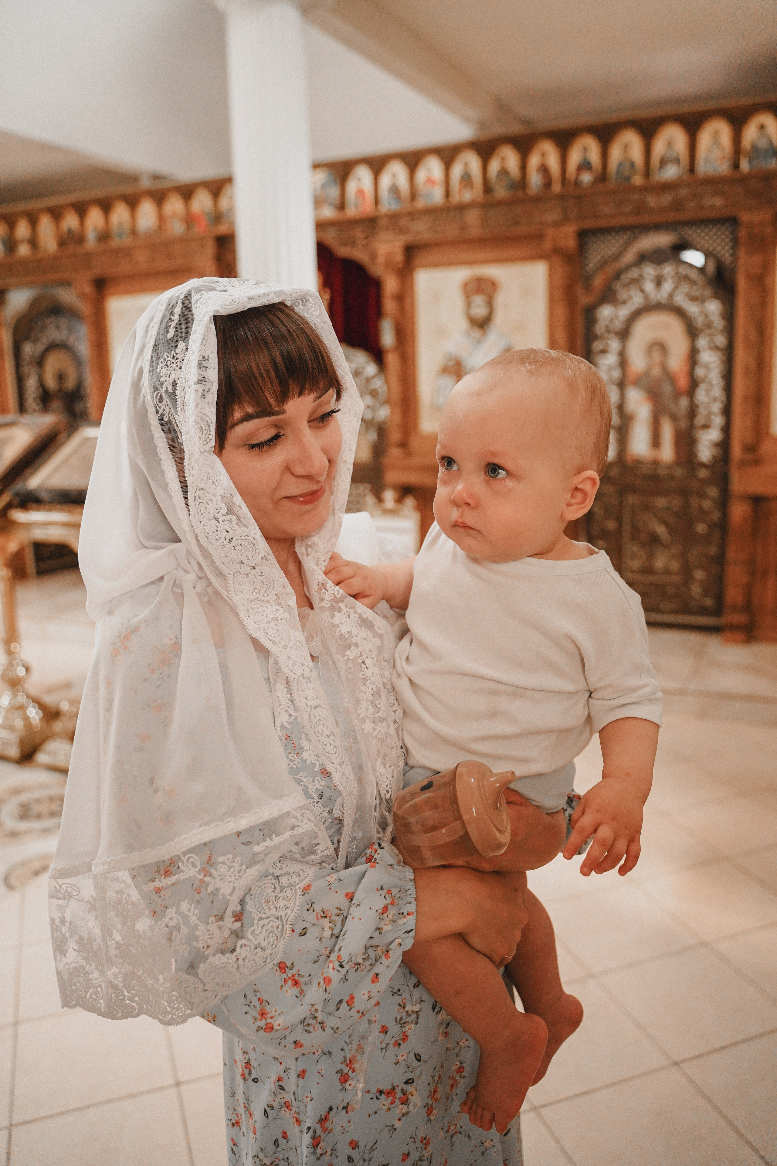Крещение Лёвы. Семейный и женский фотограф в Краснодаре Анастасия Приймак