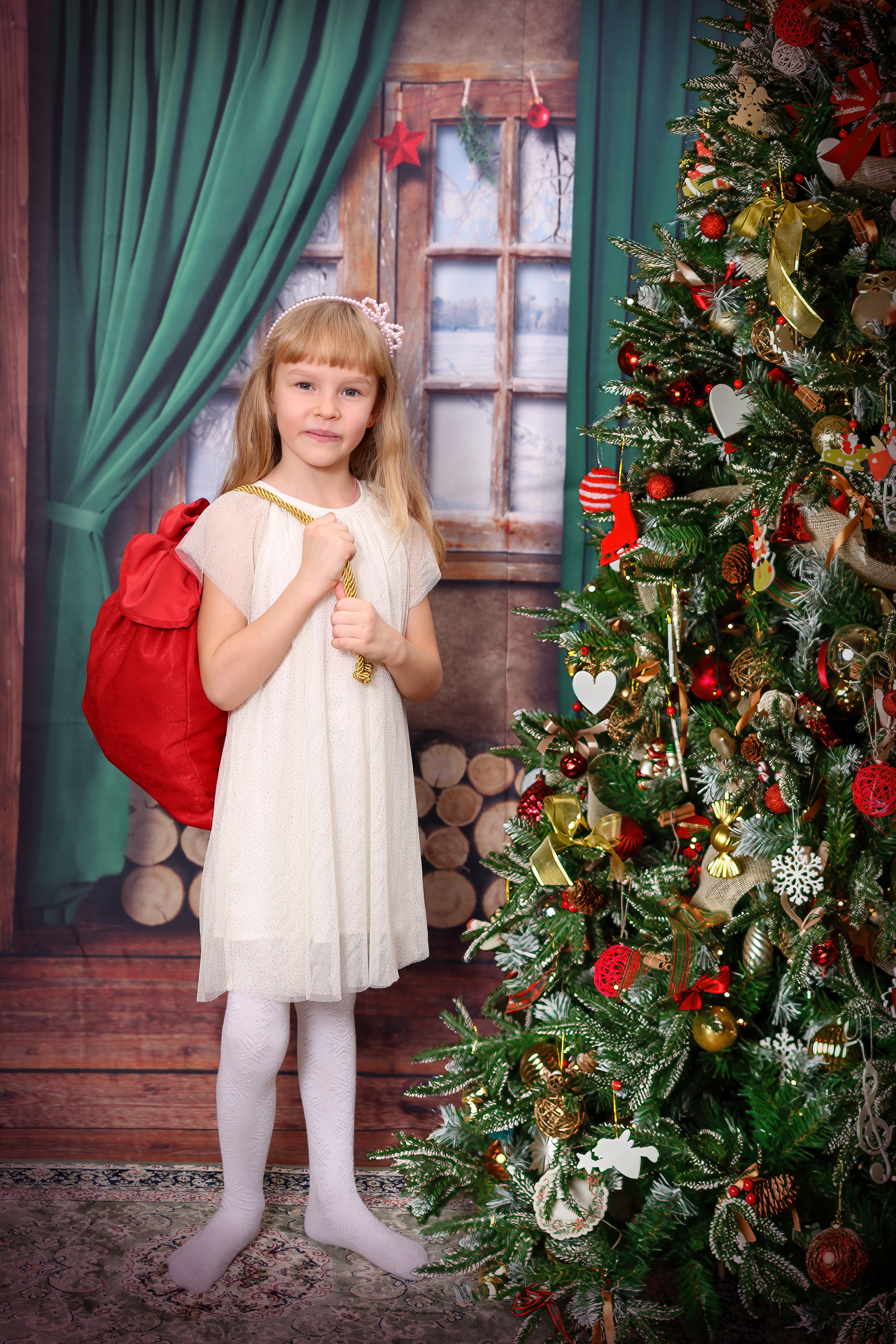 В гостях у дедушки Мороза. ФокусФото. Детские фотосессии Краснодар и Краснодарский край