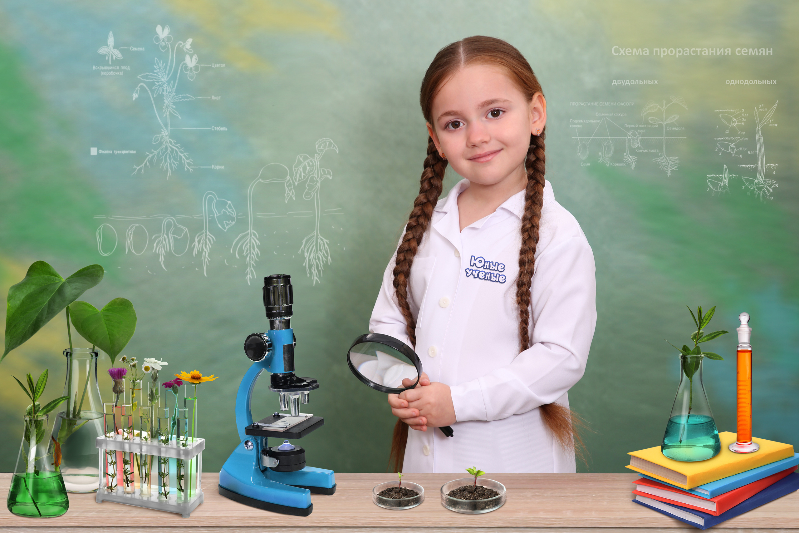 Юные ученые. ФокусФото. Детские фотосессии Краснодар и Краснодарский край