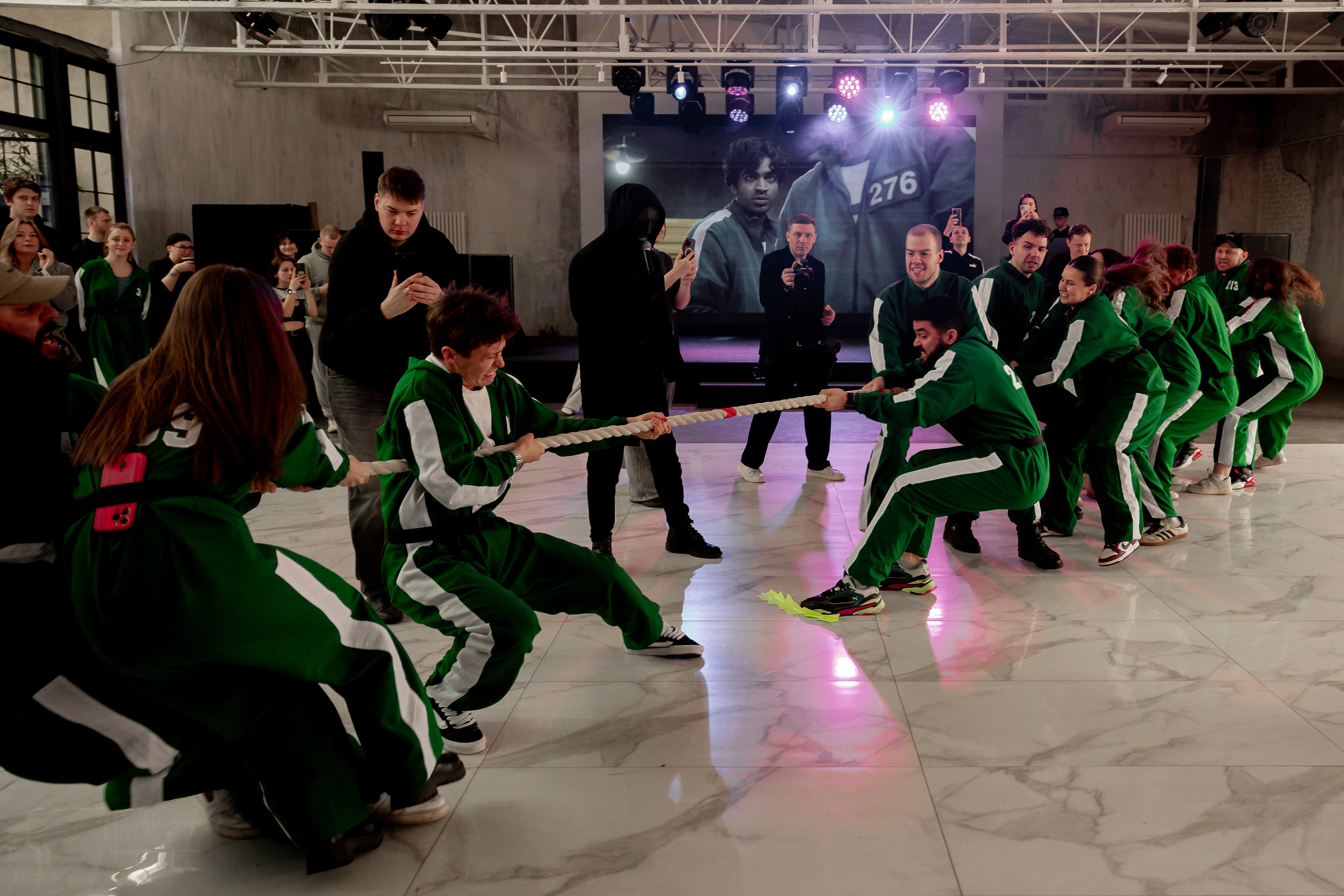 Игра в Кальмара. Свадебный и контент фотограф в Москве — Юлия Барно (Баранова)