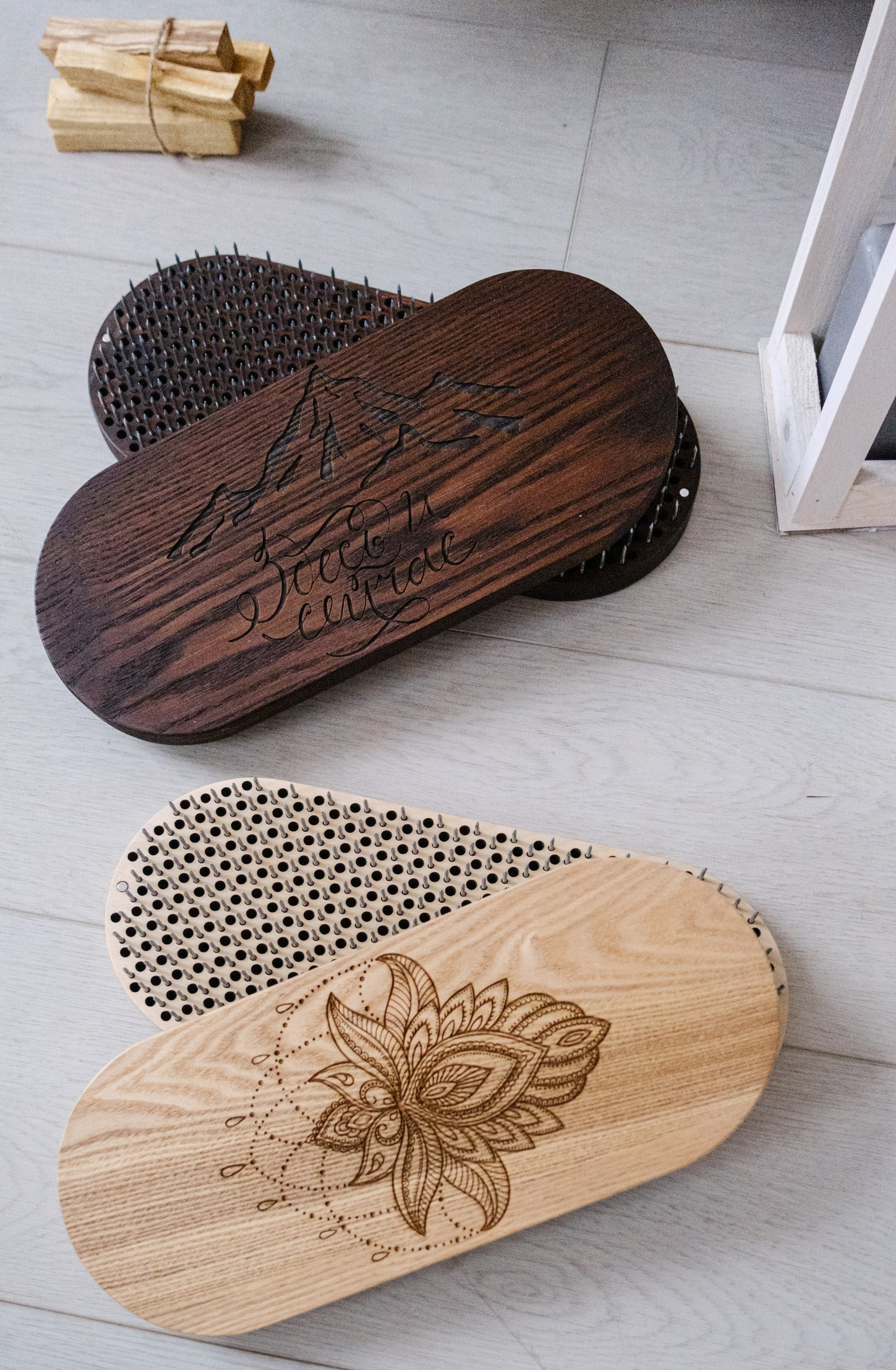 Доски Садху, для Компании «Встань на гвозди». Фотограф Мельник Ирина. Москва