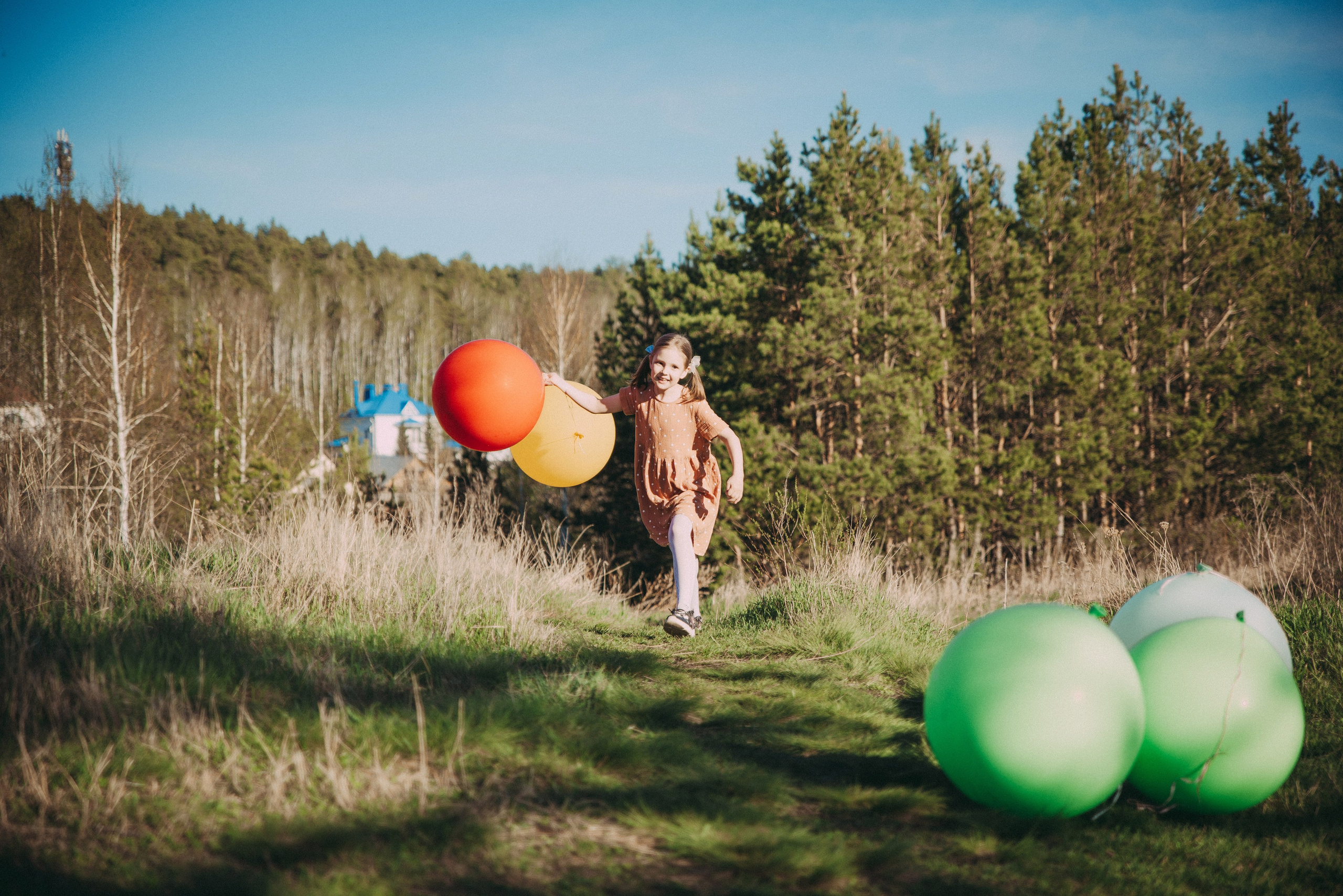 воздушные шары на фотосессии