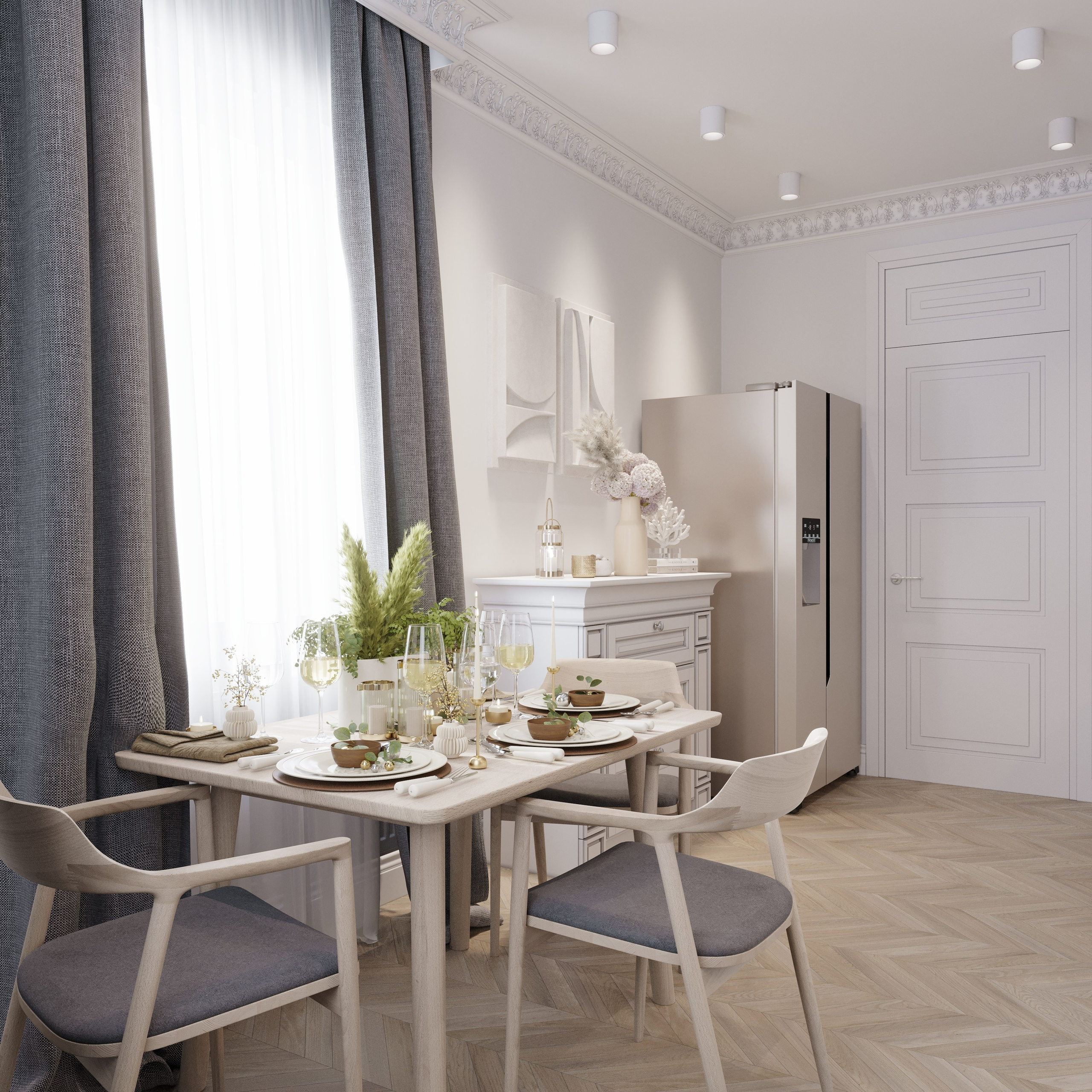 Дизайн интерьера кухни в гостевом доме. Intoo.ru — Дизайн интерьера в Москве. Частный дизайнер Роман Королев