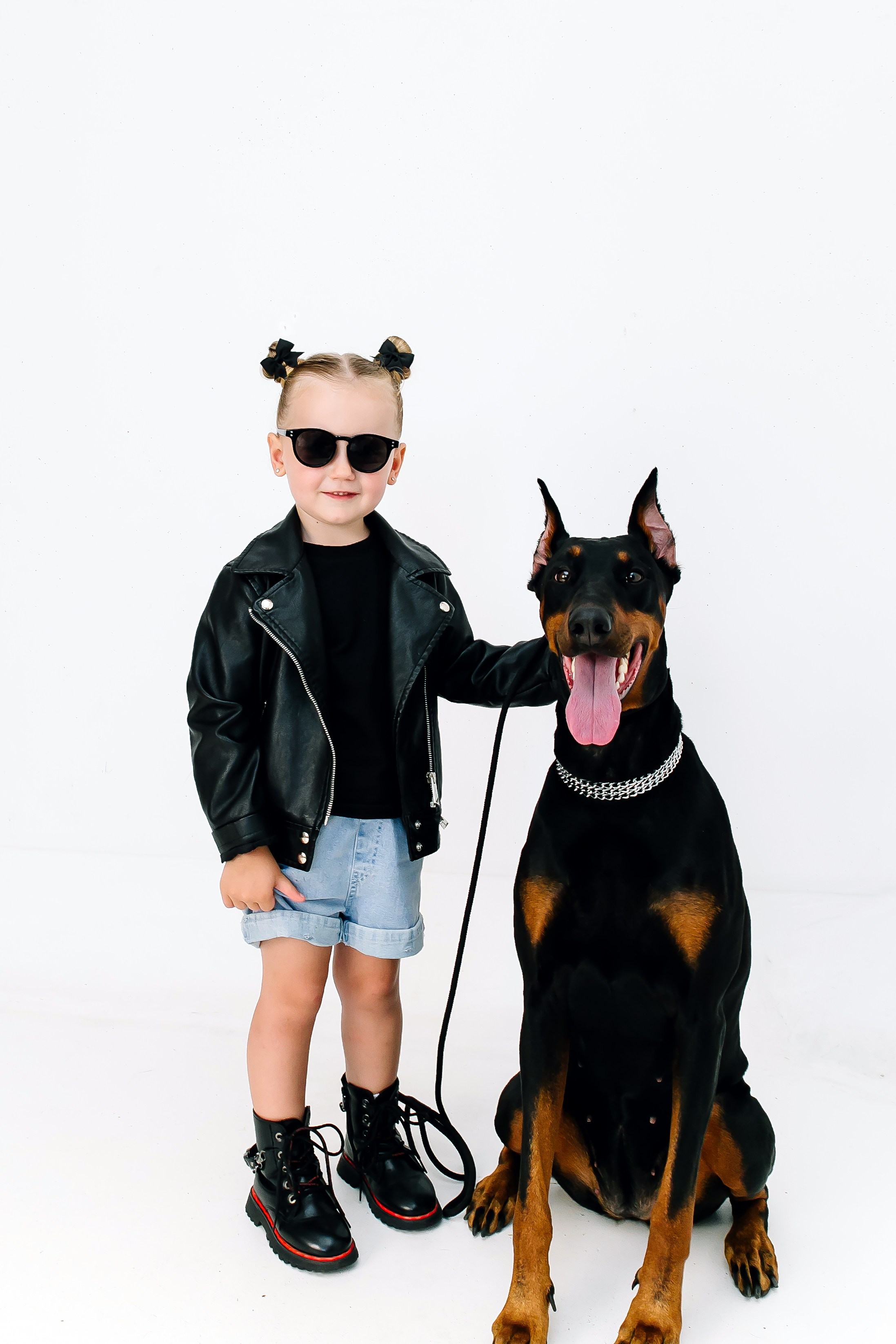 Фотопроект с доберманом. Свадебный и семейный фотограф в Краснодаре Илонна Ковалева