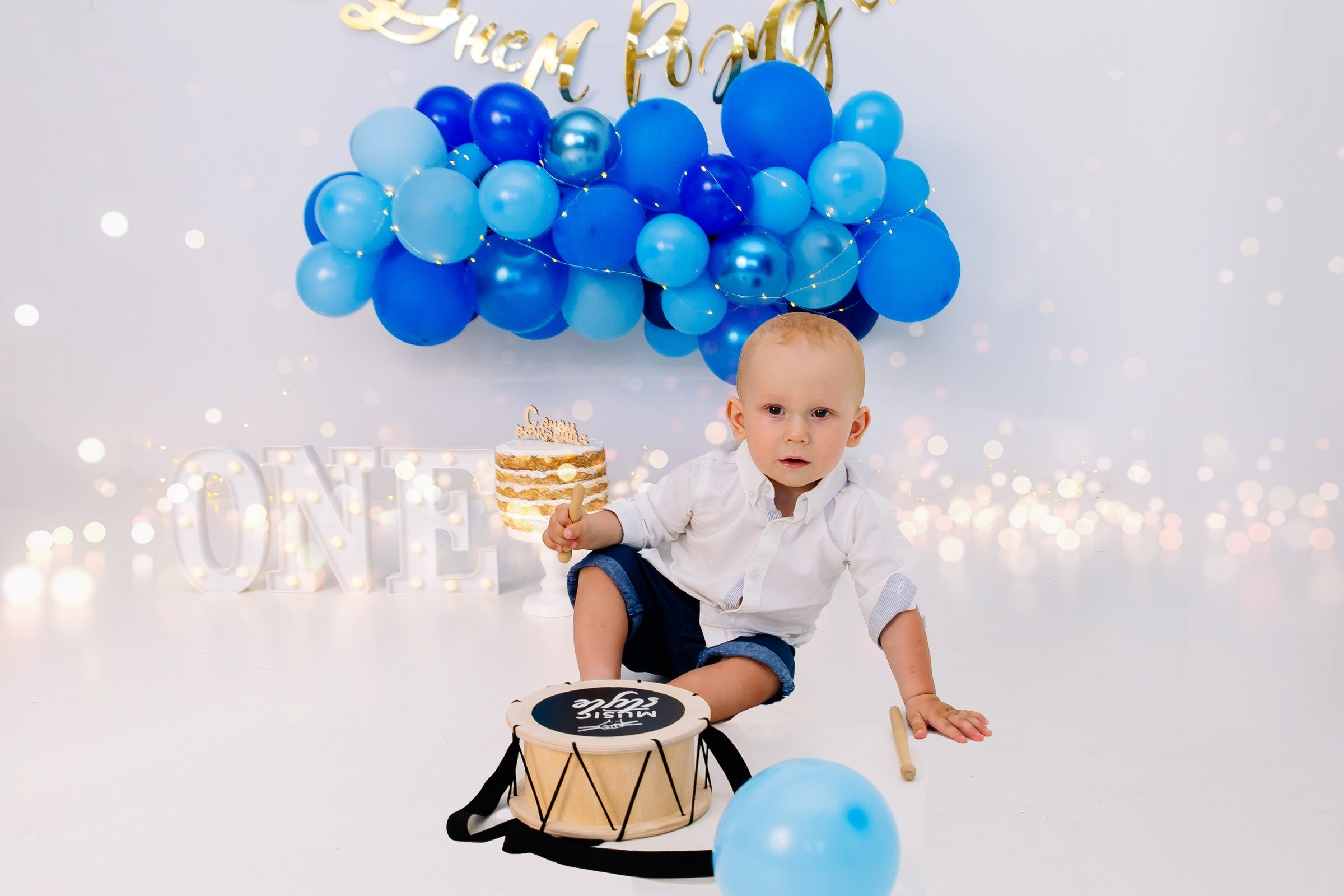 Глебу 1 год. Свадебный и семейный фотограф в Краснодаре Илонна Ковалева