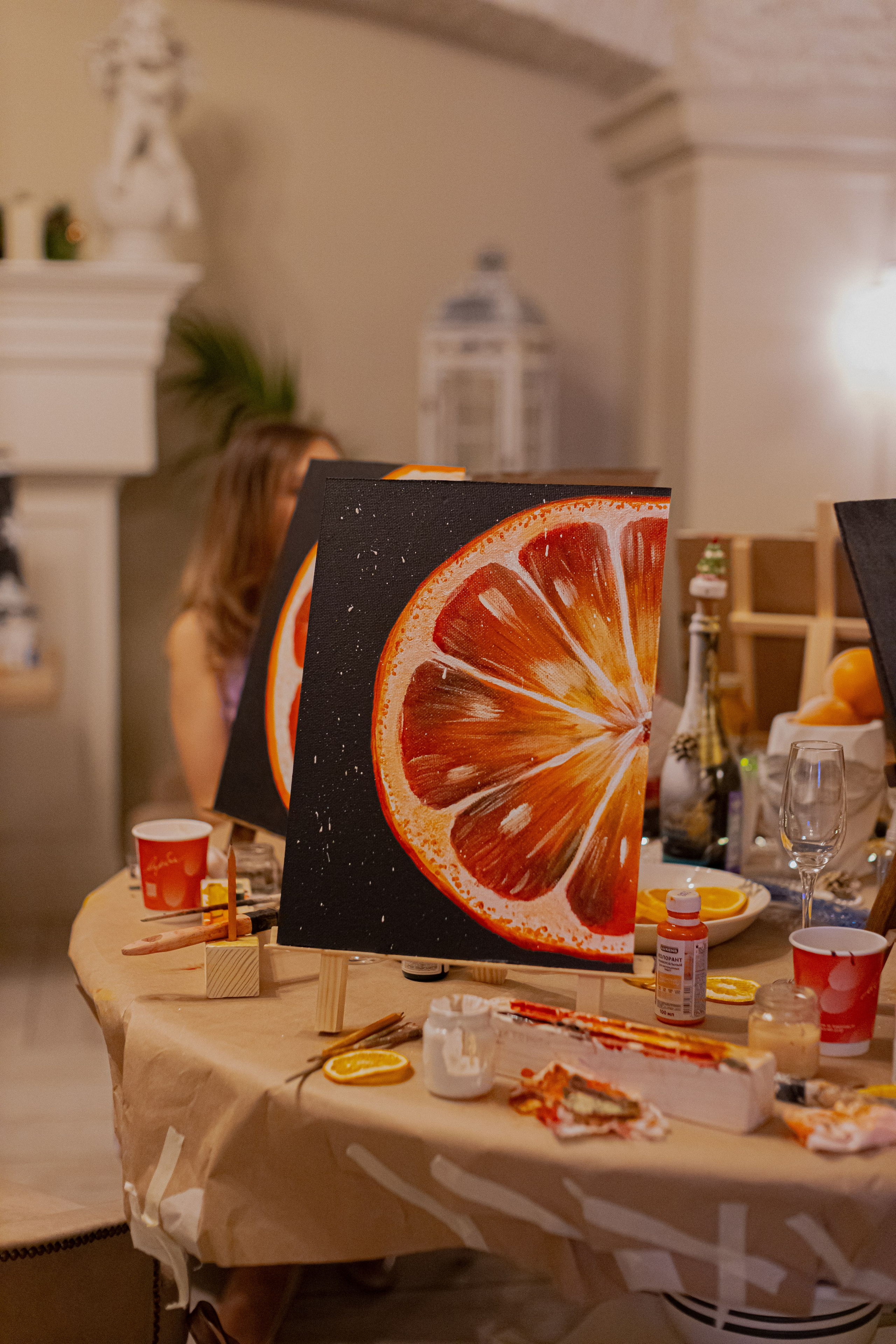 Мк Апельсин (для женского клуба ВМЕСТЕ). Анастасия Ракчеева Художник