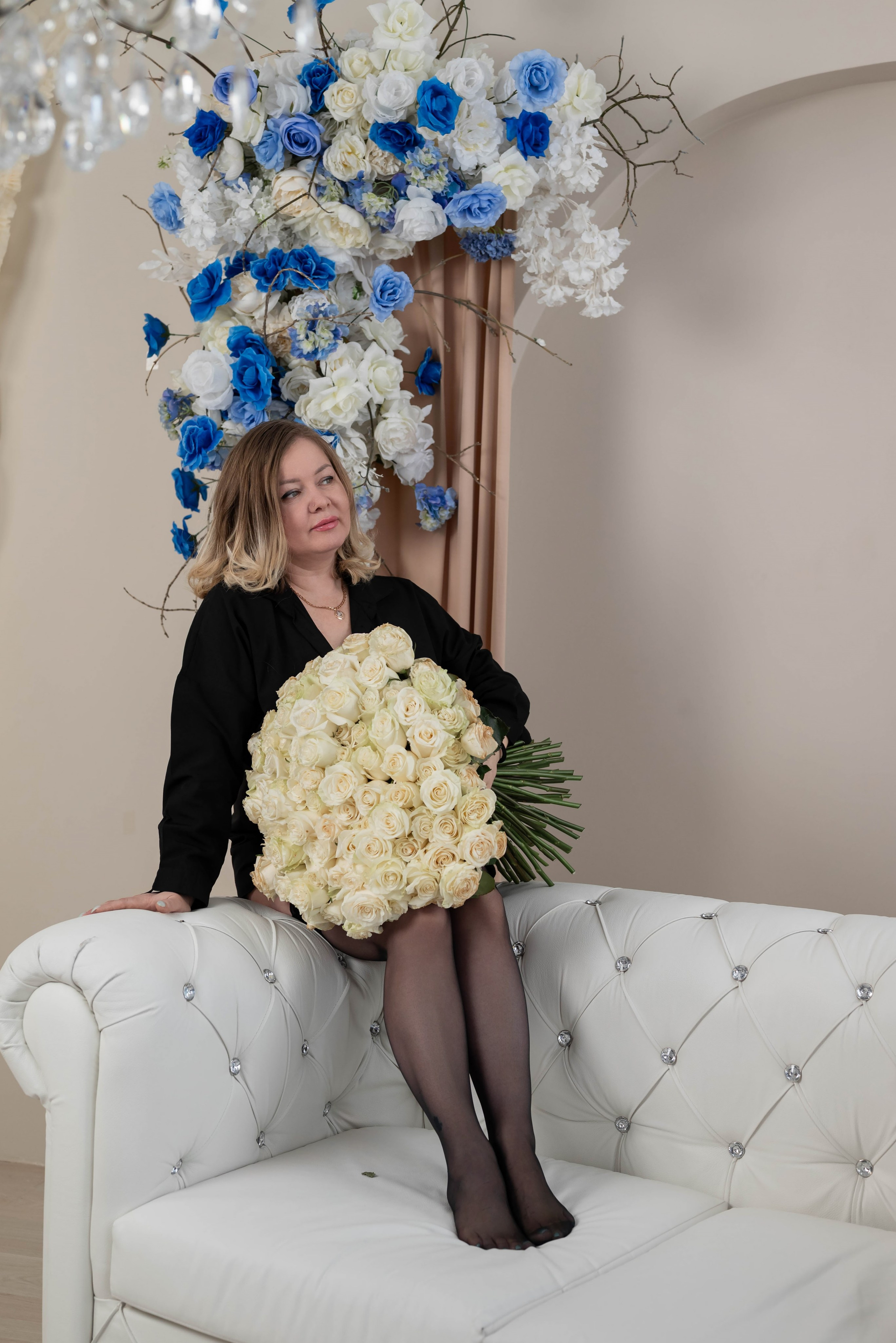 Фотопроект 101 белая роза 2026 год. Фотограф в городе Салават