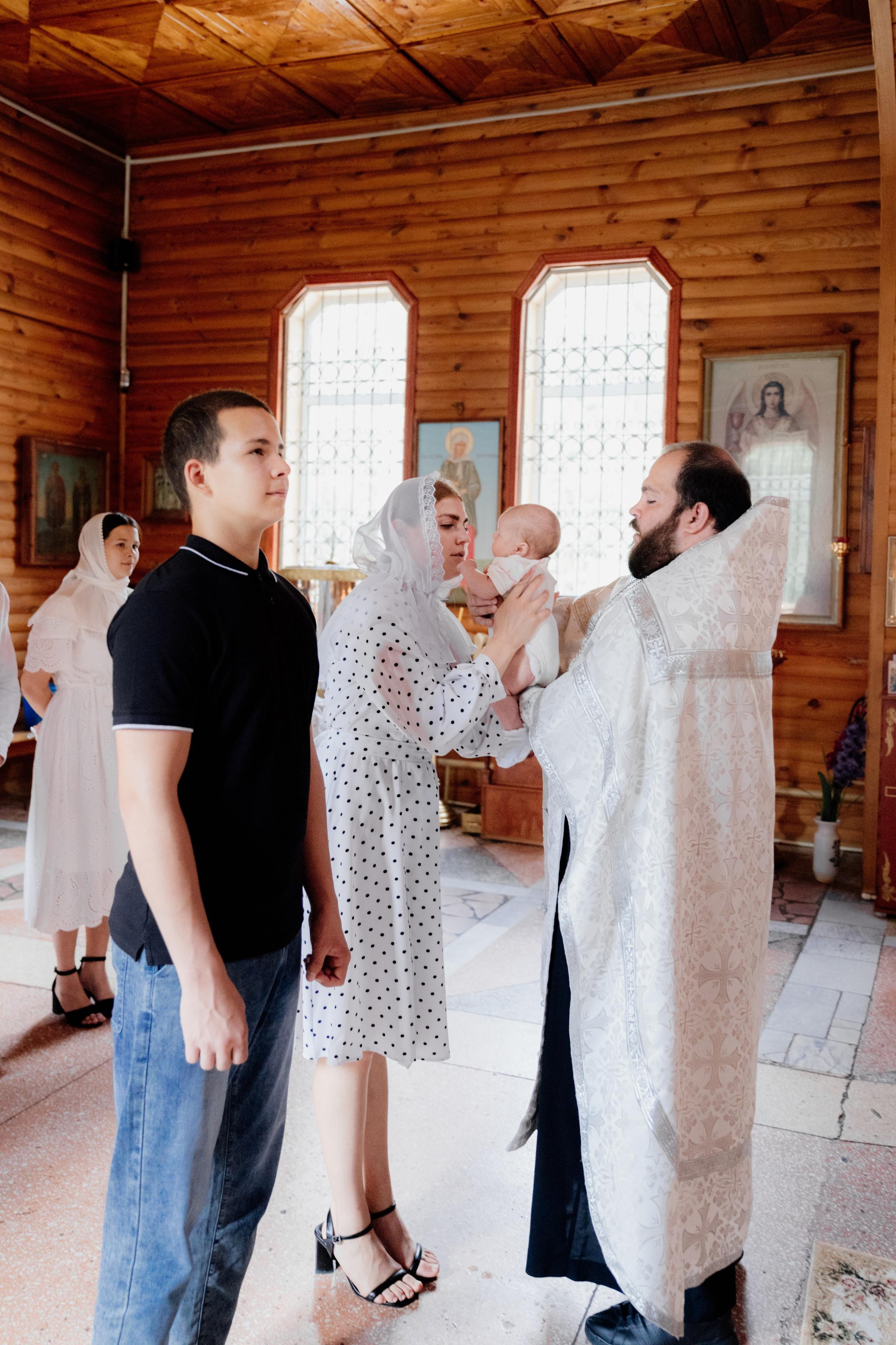 Крещение Таисии. Семейный фотограф документалист в Пензе Лопатинская Татья