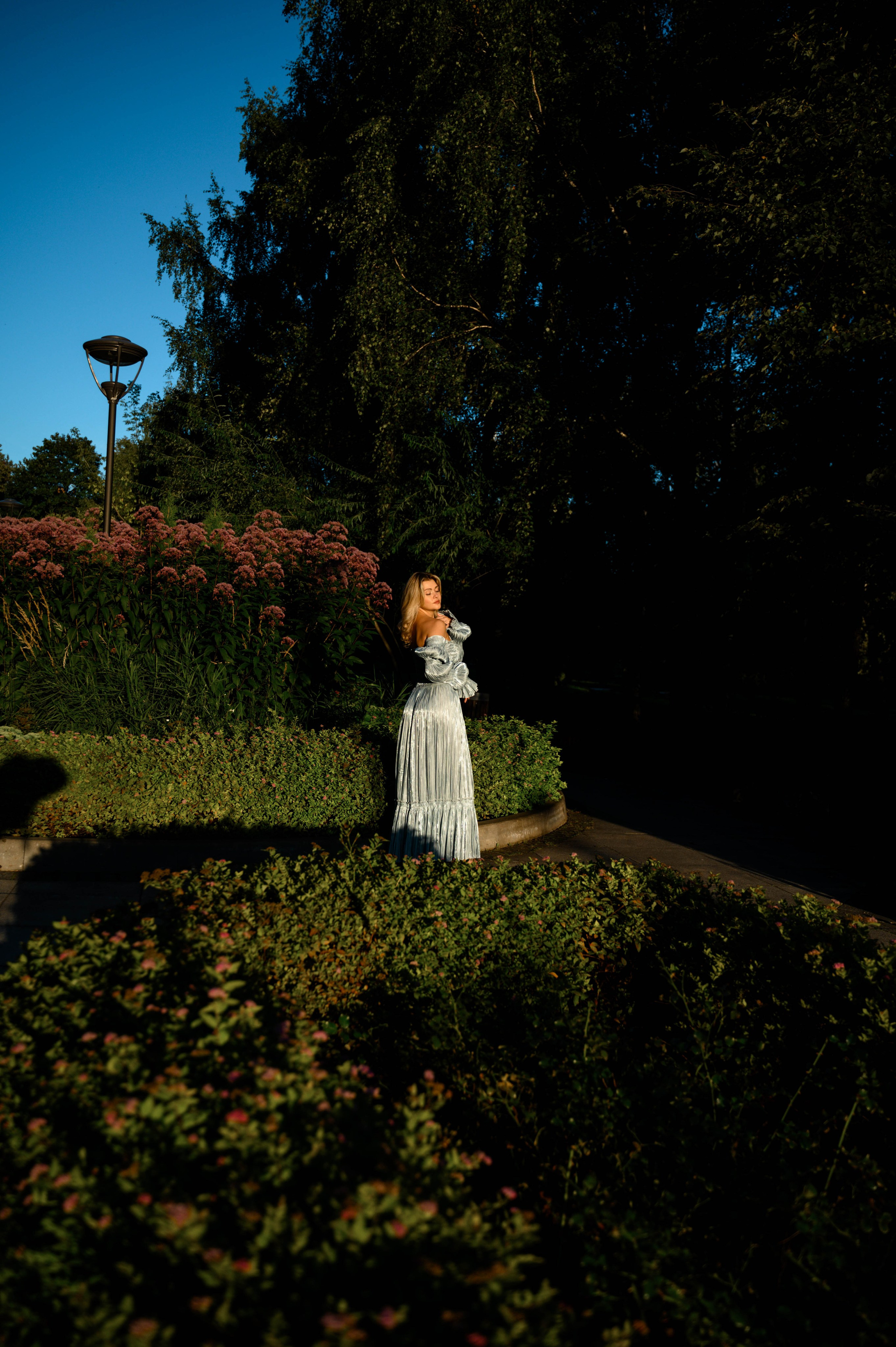 Фотосессия в парке для Елены. Портретный и Фитнес фотограф в Москве Владислава Рыбалкина