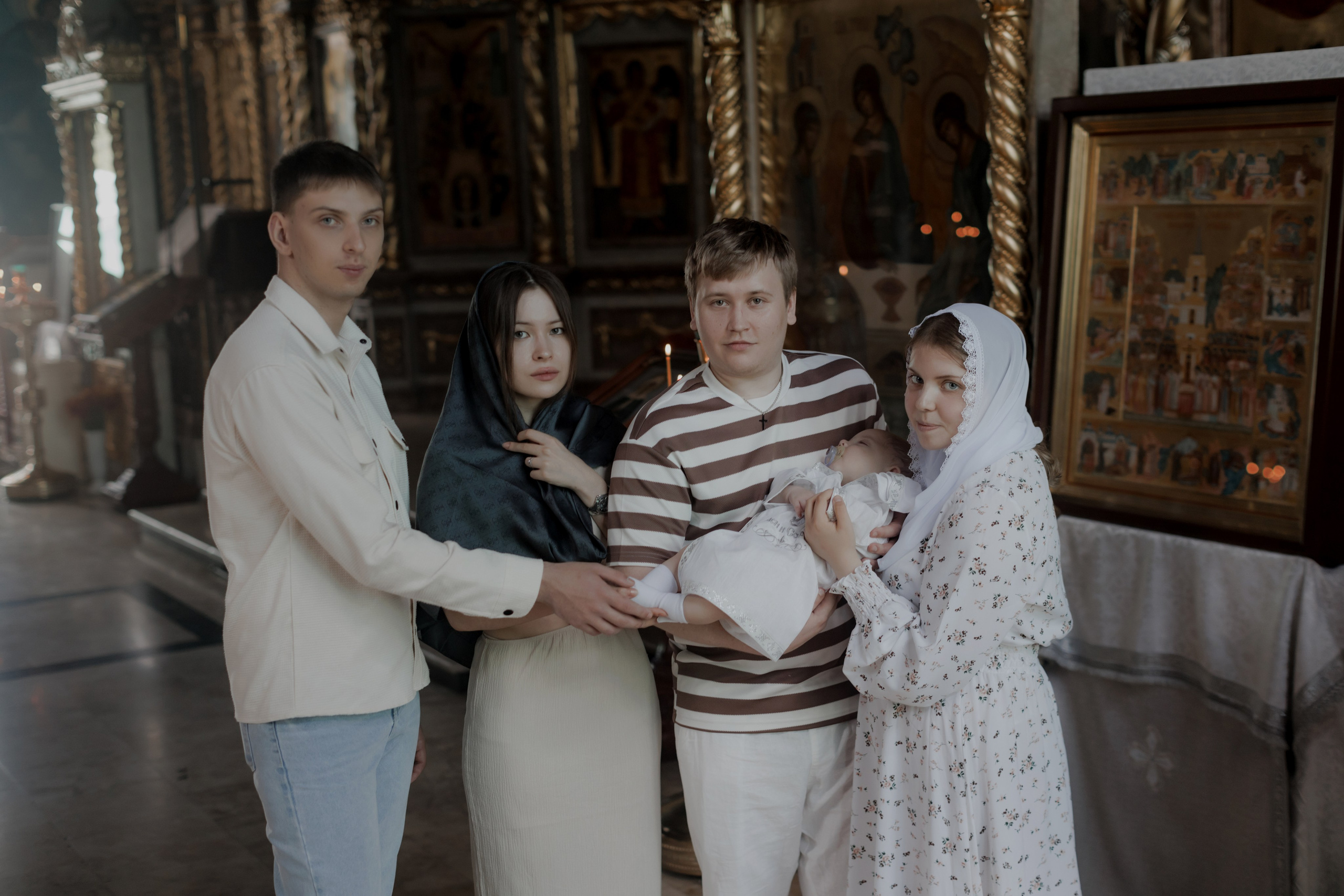 Крещение Арсения. Свадебный и семейный фотограф в Перми Дергачева Кристина