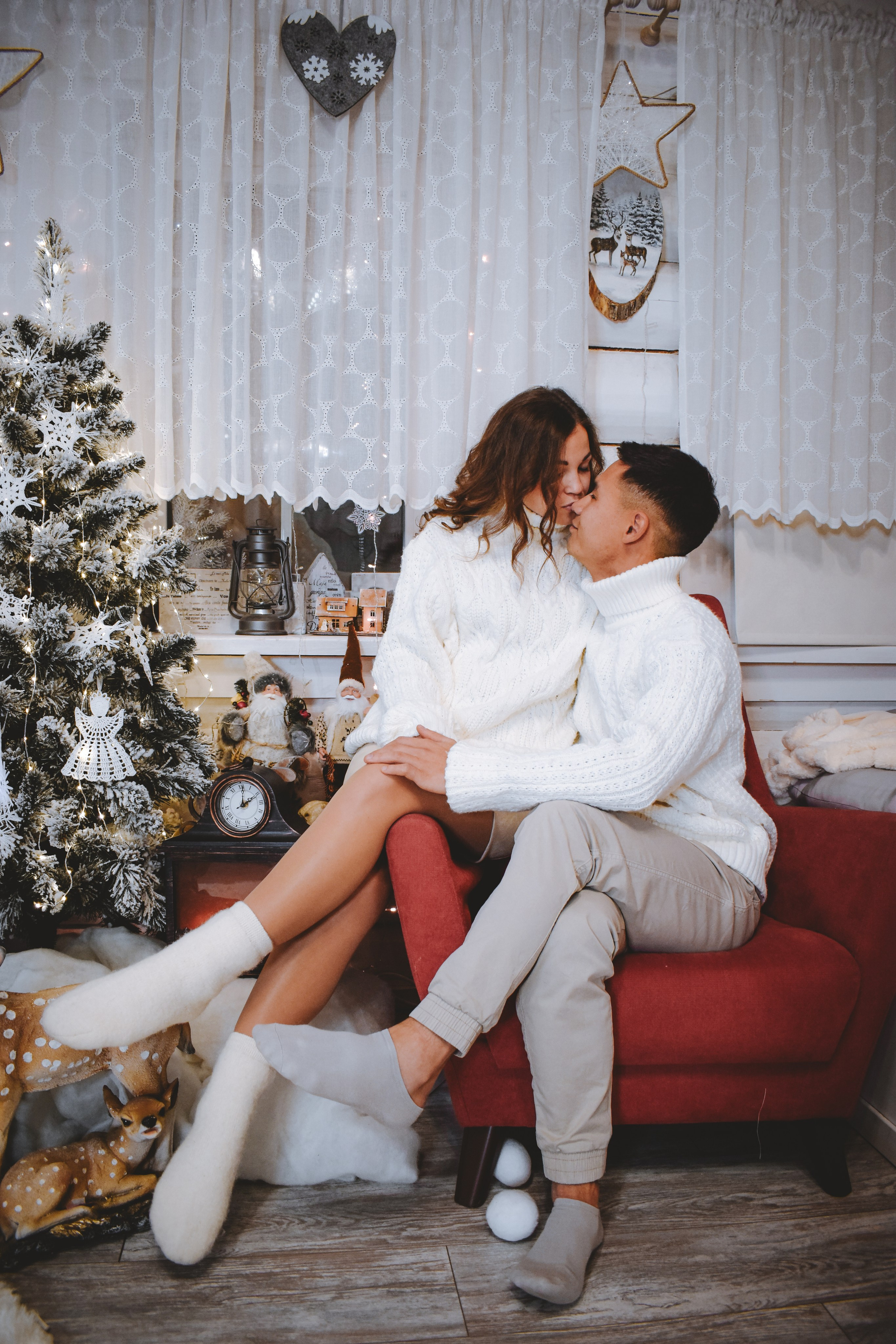 Нежная новогодняя серия (2023г). Фотограф Москва