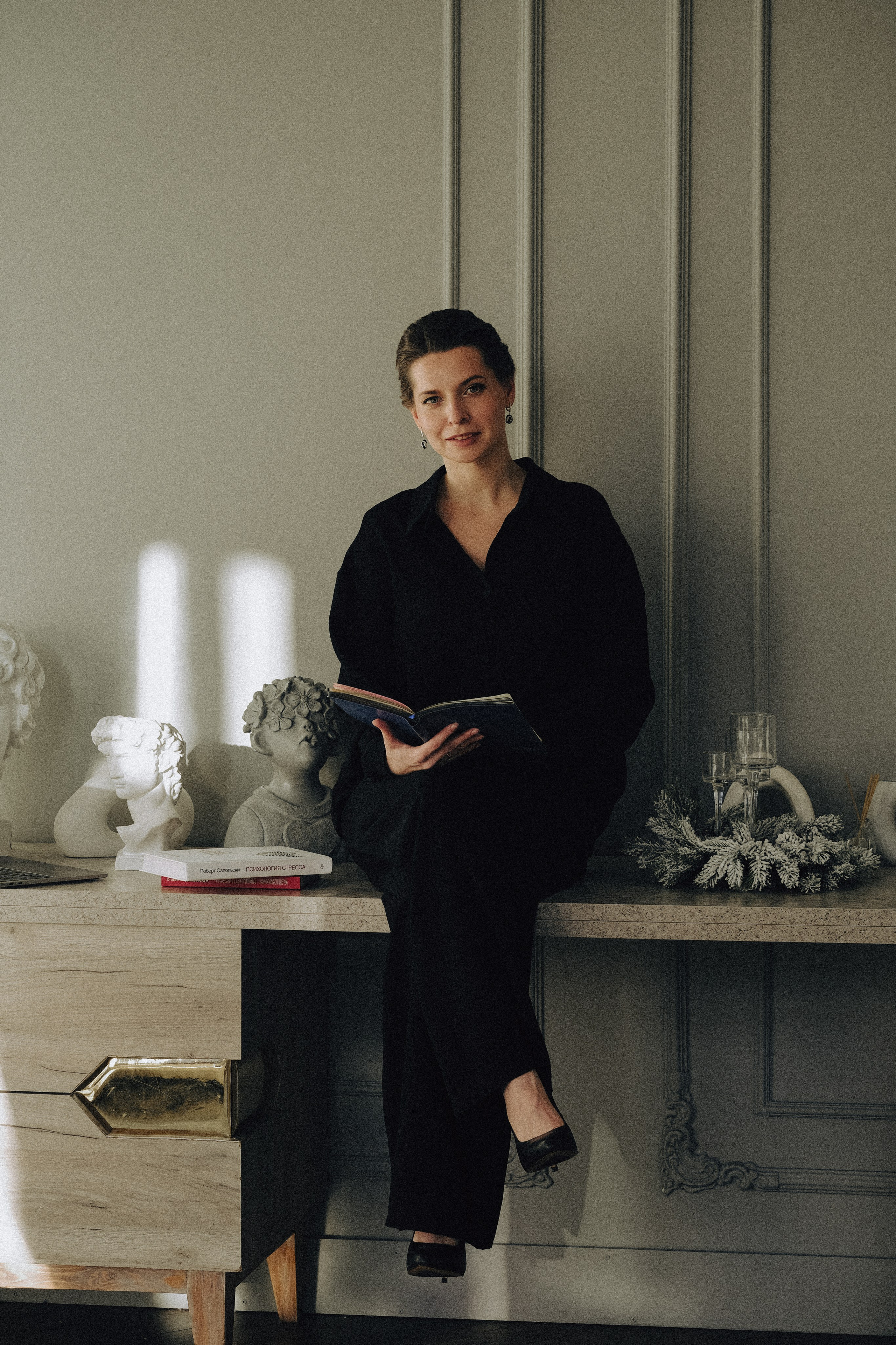 ФОТОСЕСИИЯ В СТУДИИ ДЛЯ ДЕВУШКИ ПСИХОЛОГА. Профессиональный фотограф, Санкт-Петербург — Виктория Богомолова