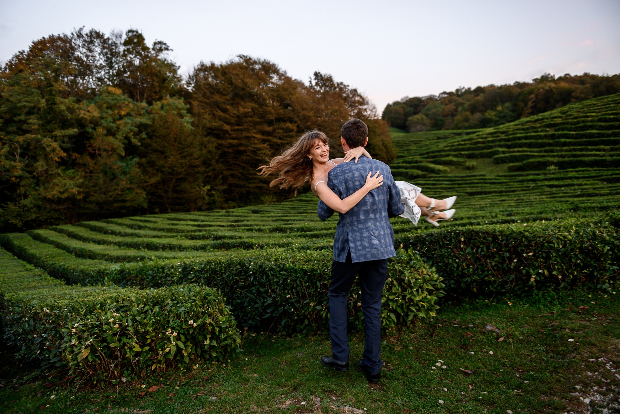Чайные плантации. Олег и Светлана. Свадебный и семейный фотограф София Невская