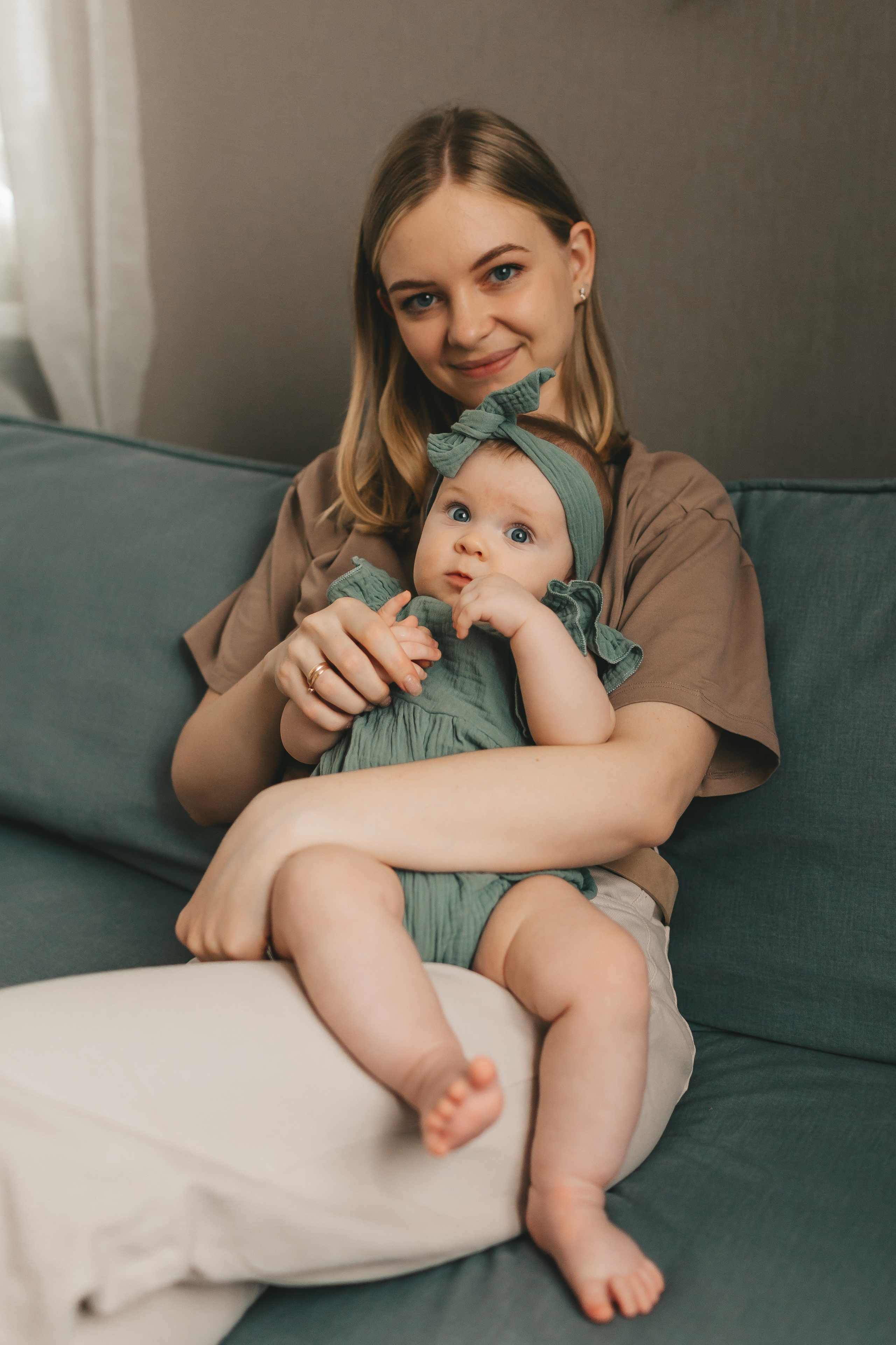 Женя, Юля и Вероника (домашняя фотосессия). Семейный и детский фотограф и видеограф в Москве, Дрокина Наталья