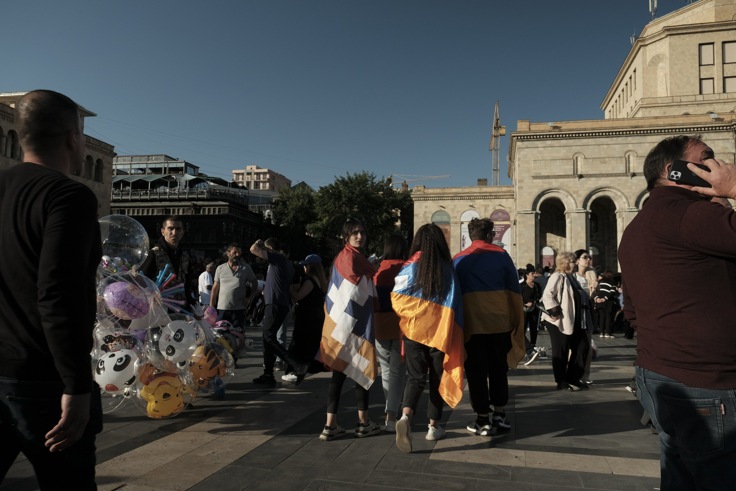 Protest rallies from Armenia. Kirillov Egor