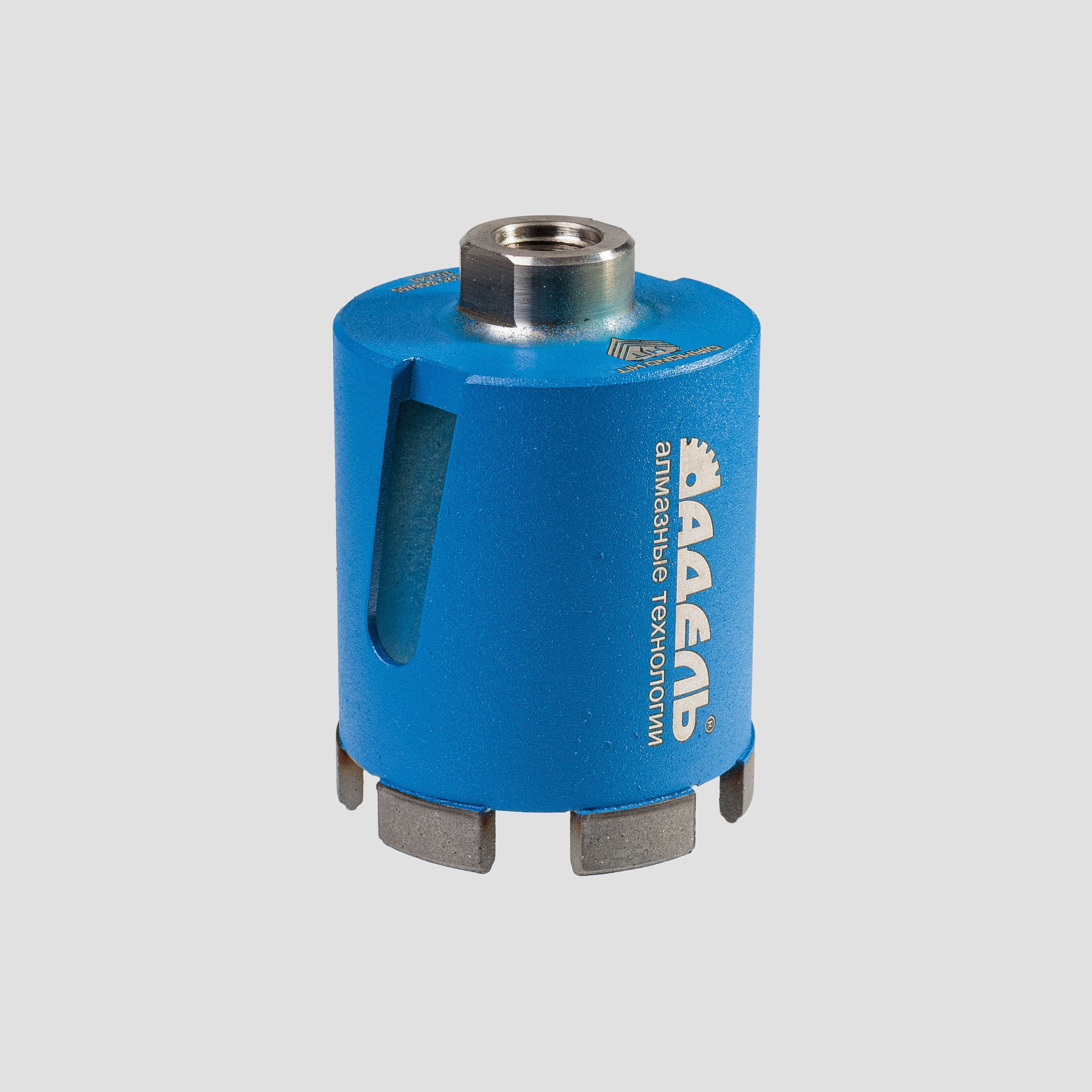 Предметные фотографии шаблонов и коронок для сверления стен