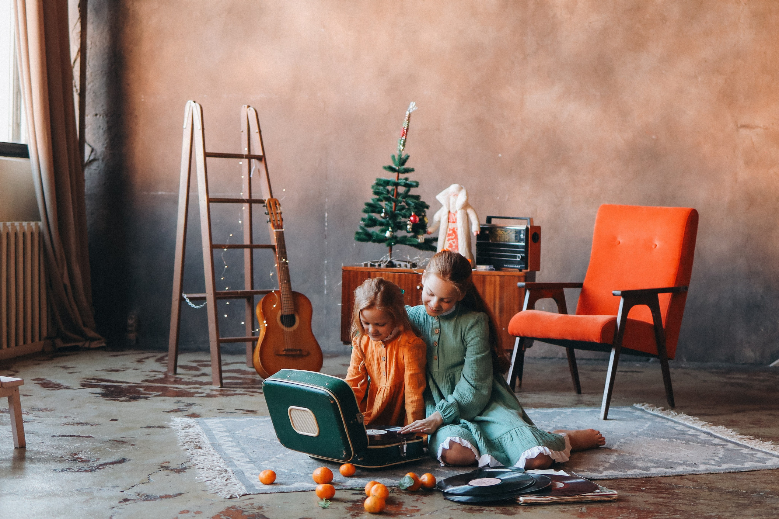 Мама и дочки в фотостудии Чувство. Marina Shakirova Photography