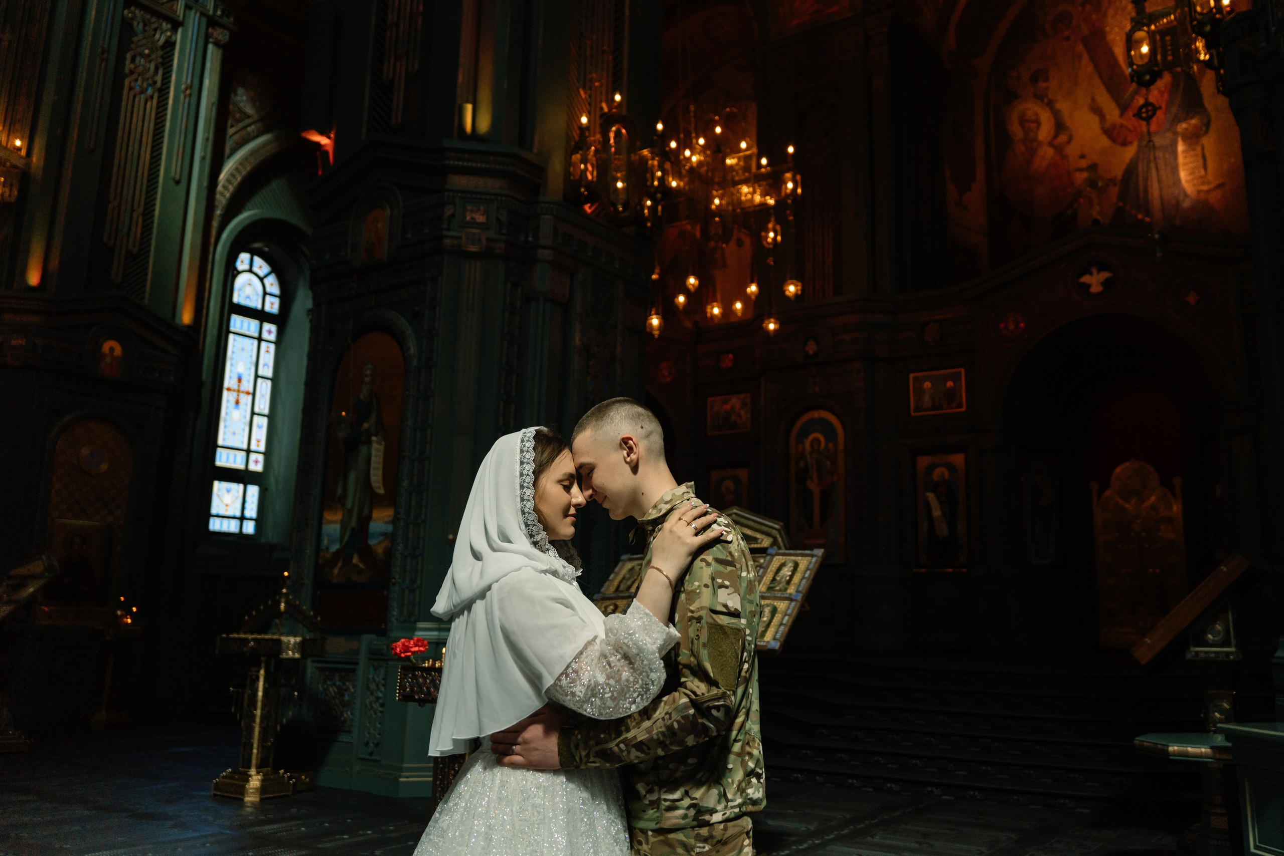 Венчание в Главном храме вооруженных сил (Патриот). Семейный фотограф Одинцово Москва Наталия Черенкова