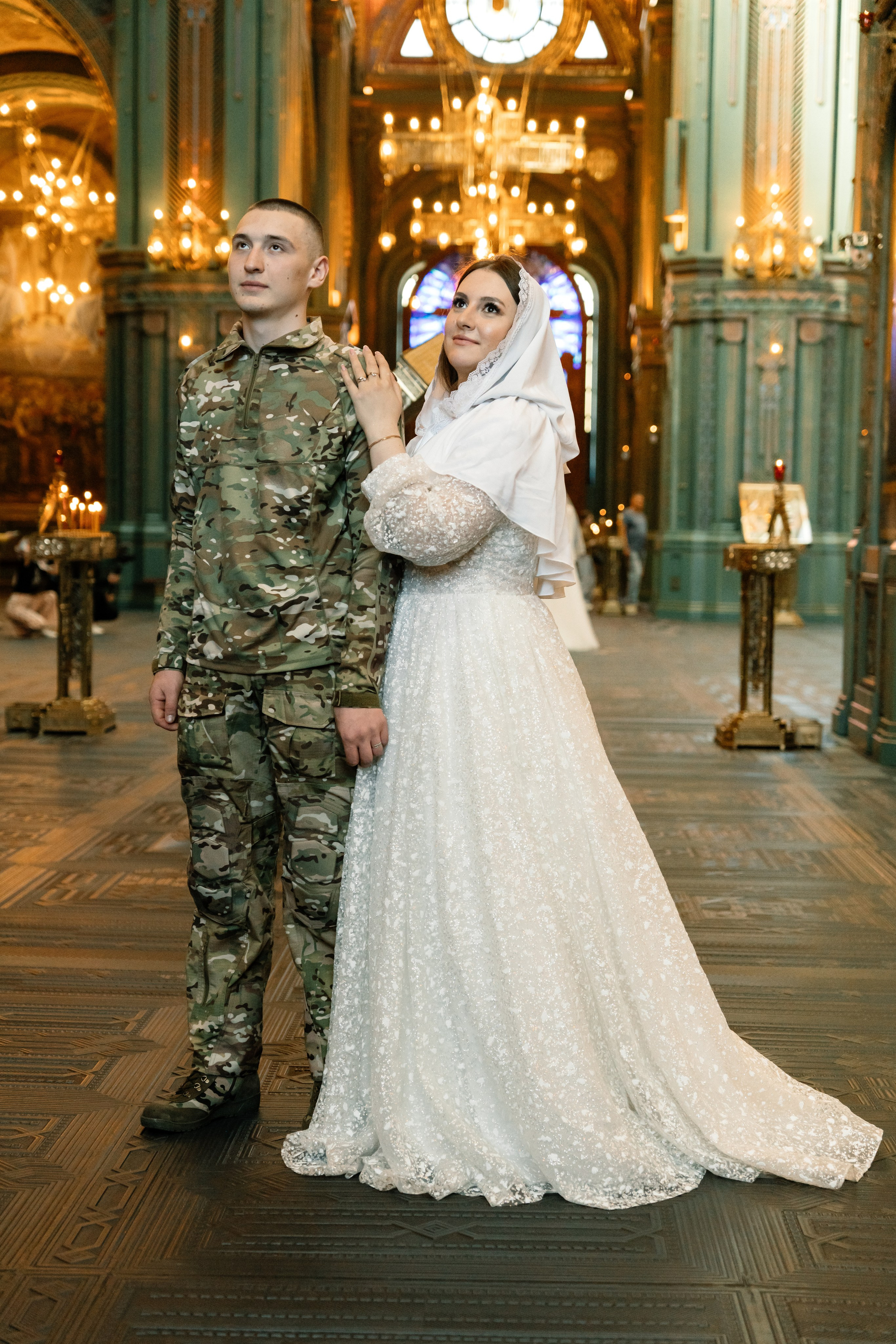 Венчание в Главном храме вооруженных сил (Патриот). Семейный фотограф Одинцово Москва Наталия Черенкова