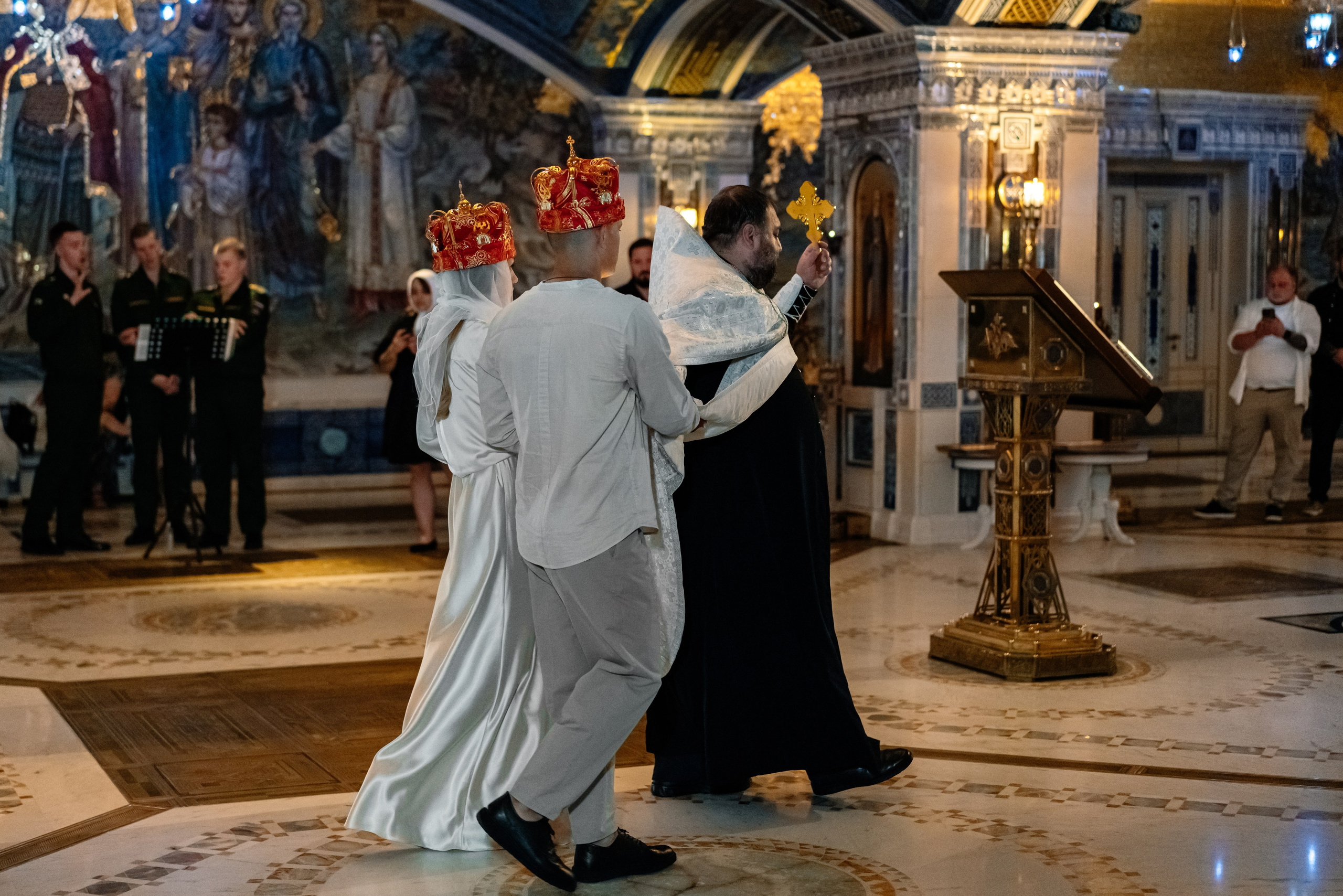 Венчание Анастасии и Максима (Патриот). Семейный фотограф Одинцово Москва Наталия Черенкова