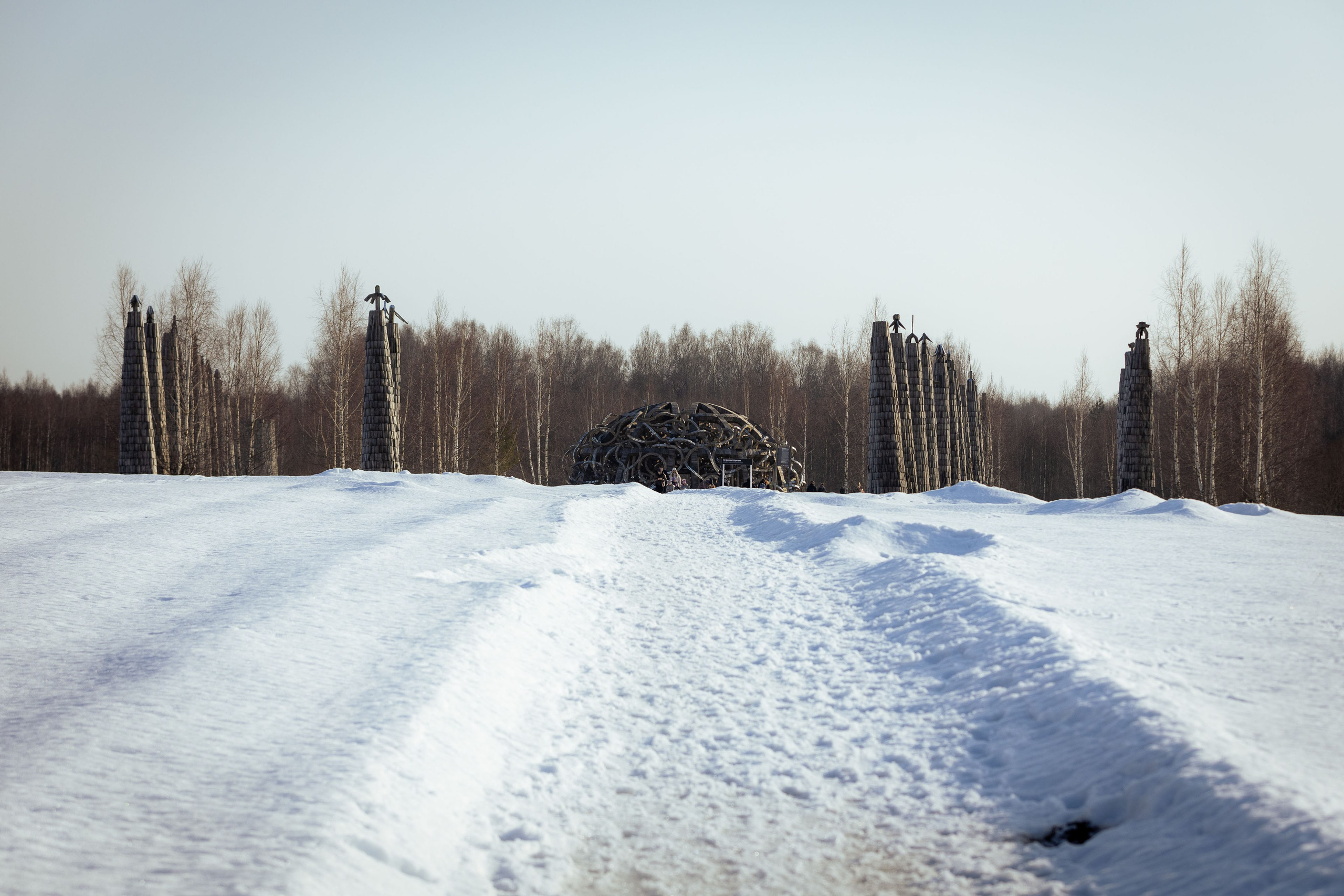 Масленица в Никола-Ленивце, весна 2024 г. Фотограф Виноградов Константин