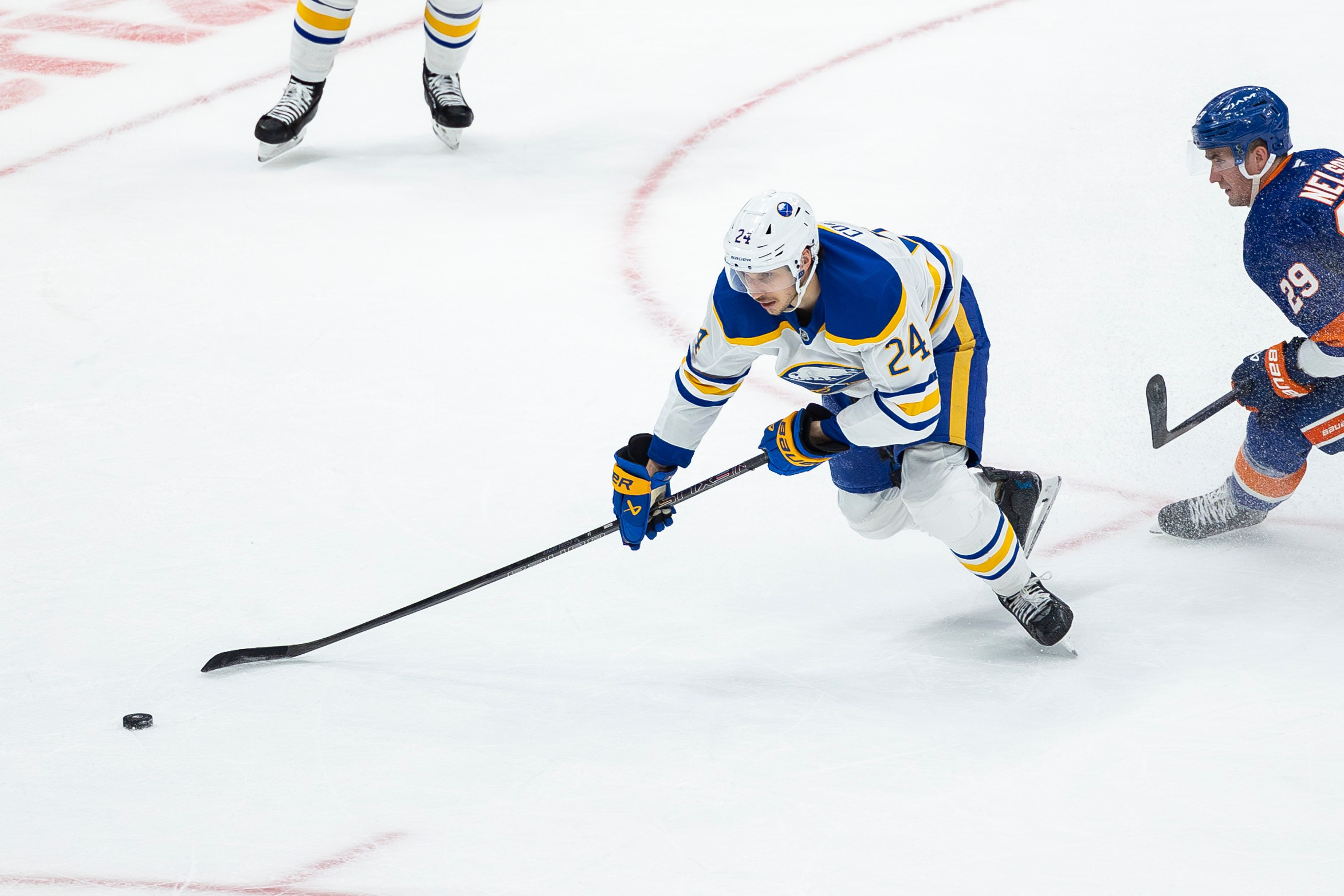 Матч НХЛ: НЙ Айлэндерс — Баффало Сайбэрс. Спортивный репортажный фотограф Казань Нафис Сиразетдинов