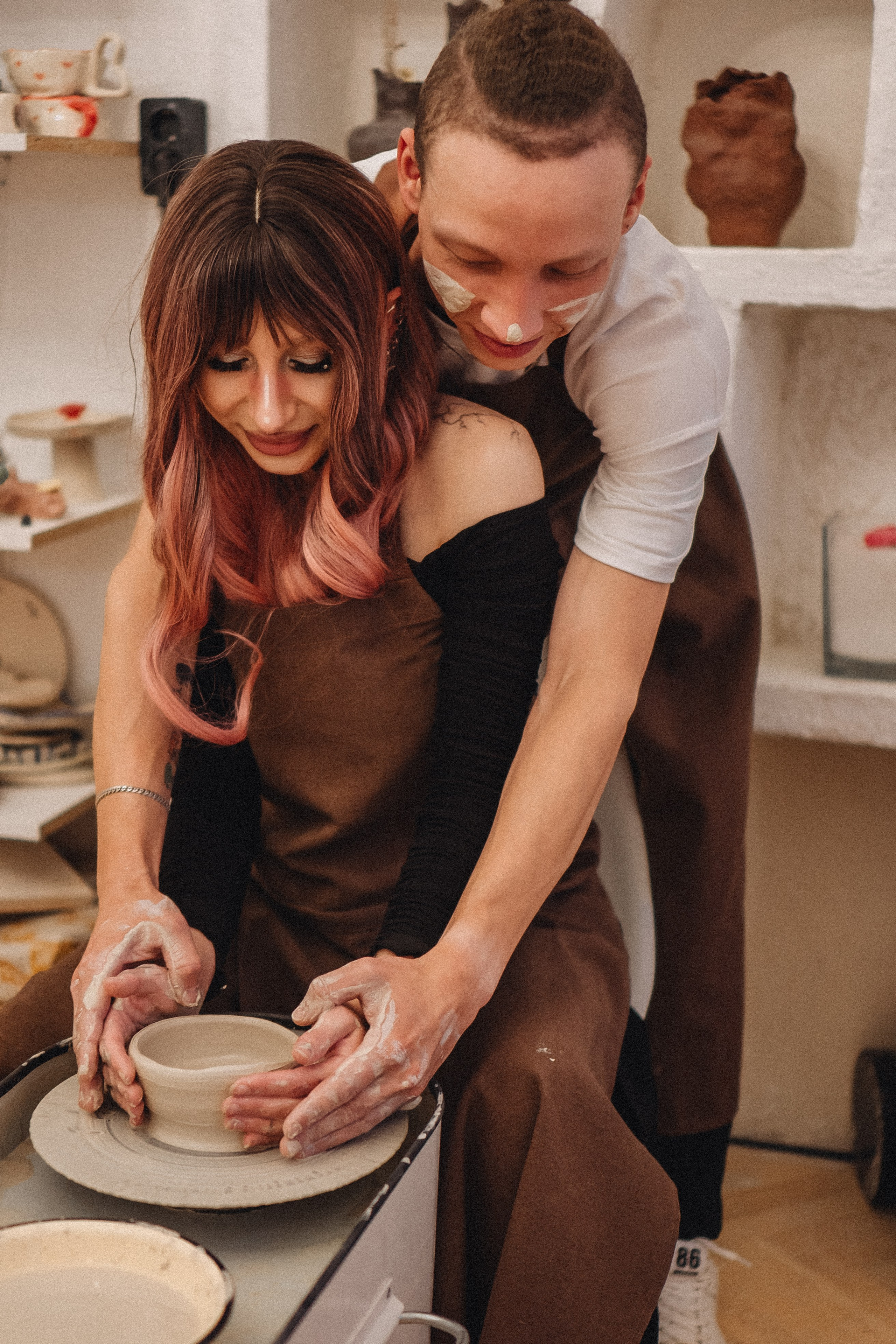 СВИДАНИЕ В ГОНЧАРНОЙ МАСТЕРСКОЙ. Профессиональный фотограф, Санкт-Петербург — Виктория Богомолова