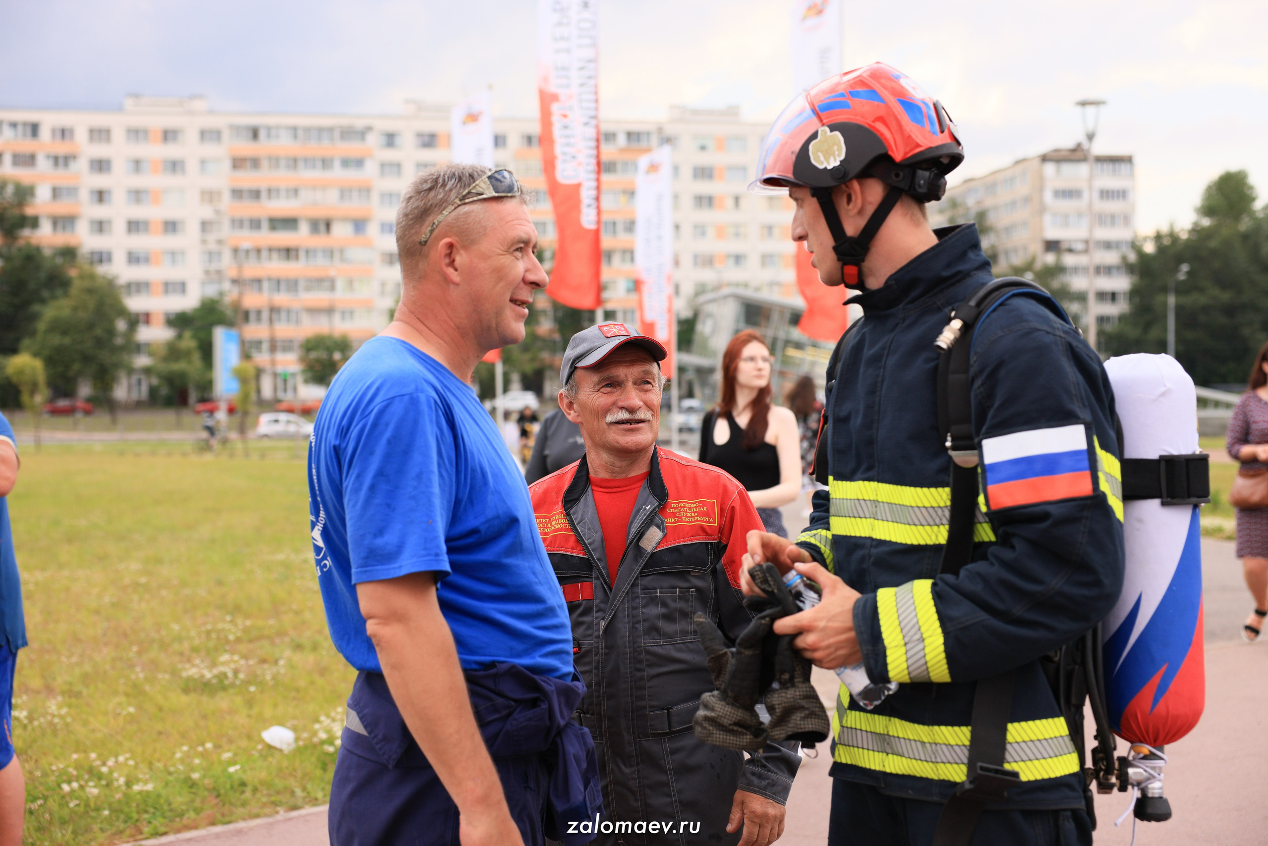 Сильнейший пожарный. Фотограф Александр Заломаев