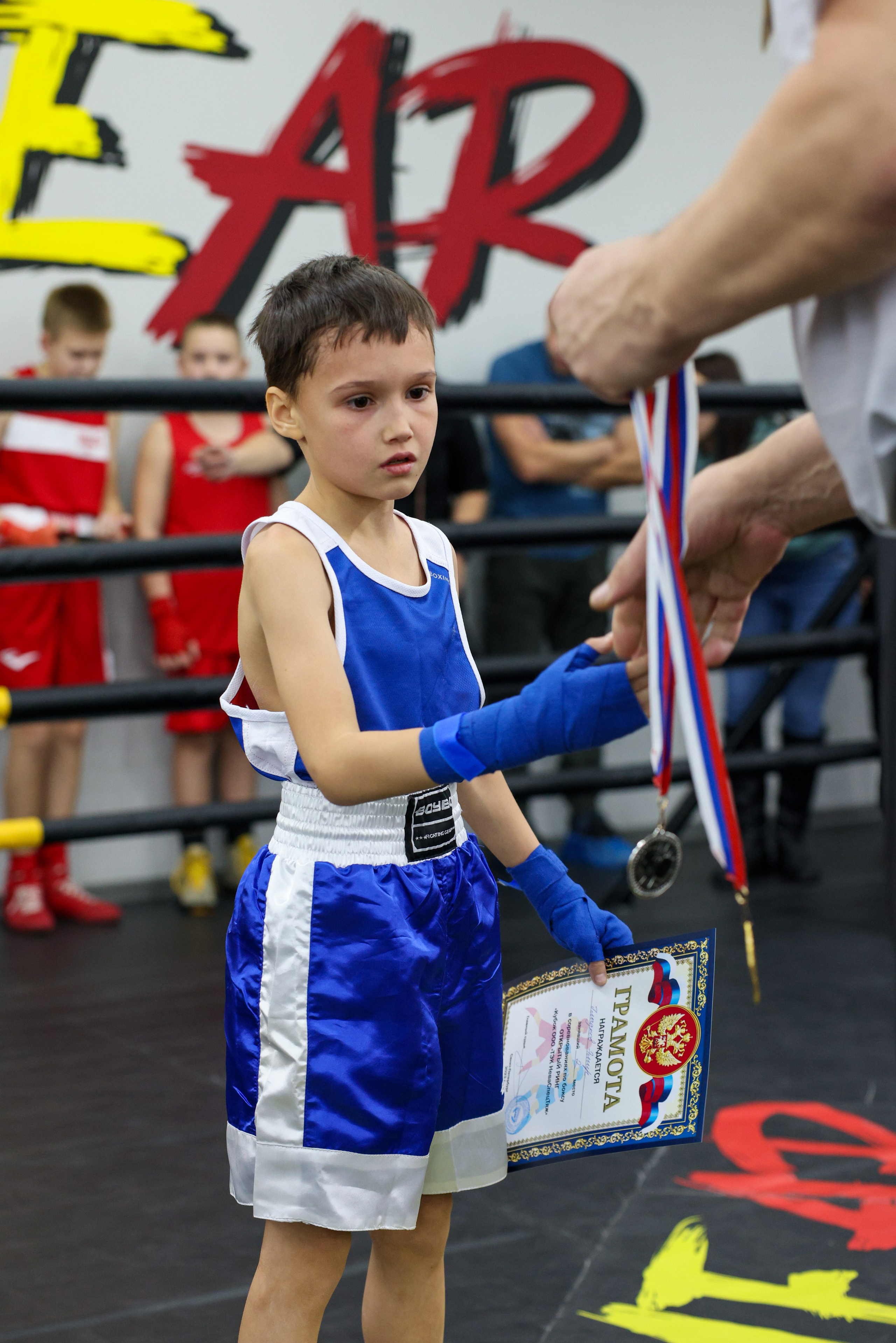 Открытый ринг «кубок ООО «ТЭК НеваСпецТяж». Фотограф Александр Заломаев