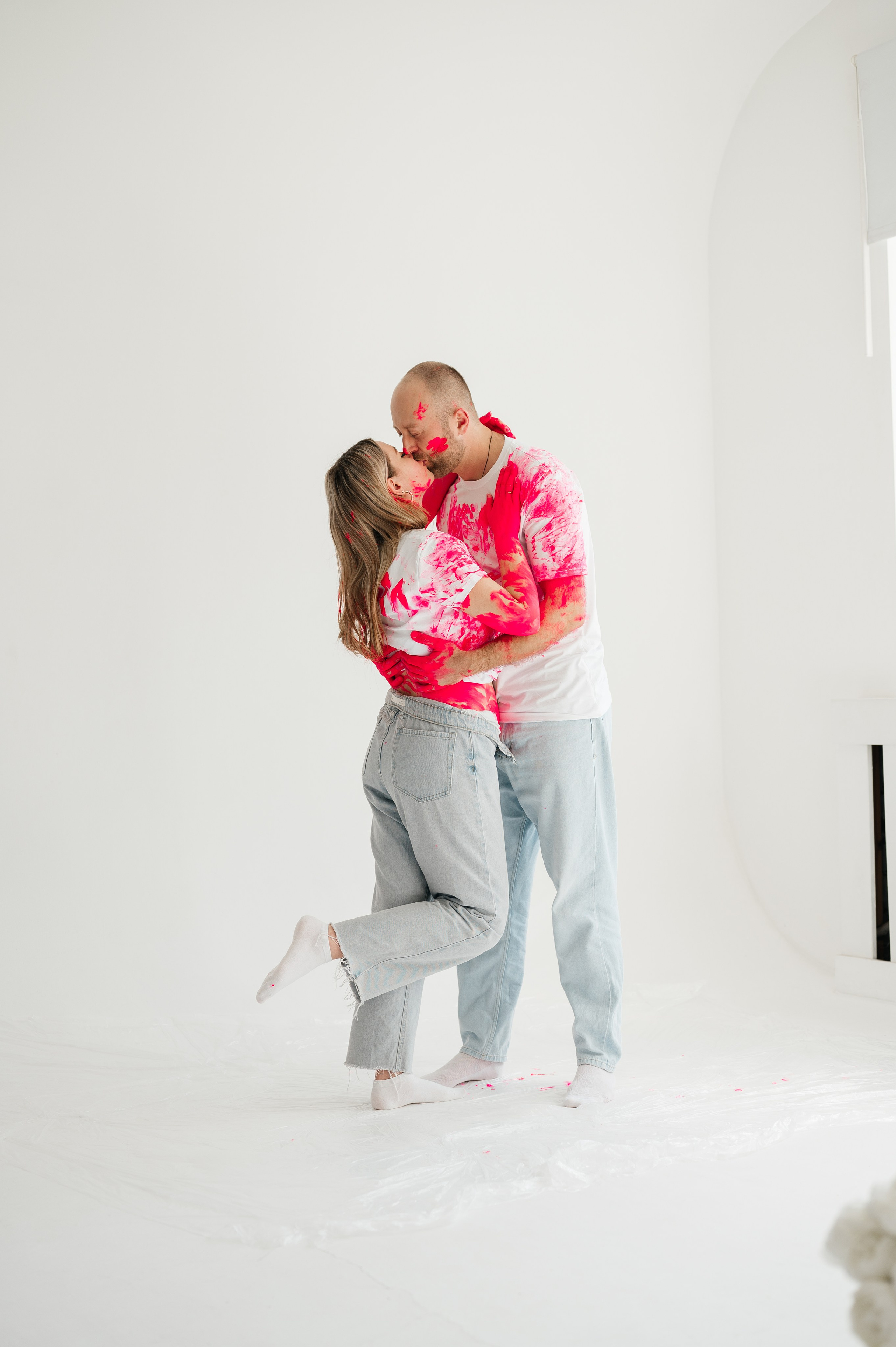 Гендер пати с красками. Свадебный и семейный фотограф в Краснодаре Алина Мельник