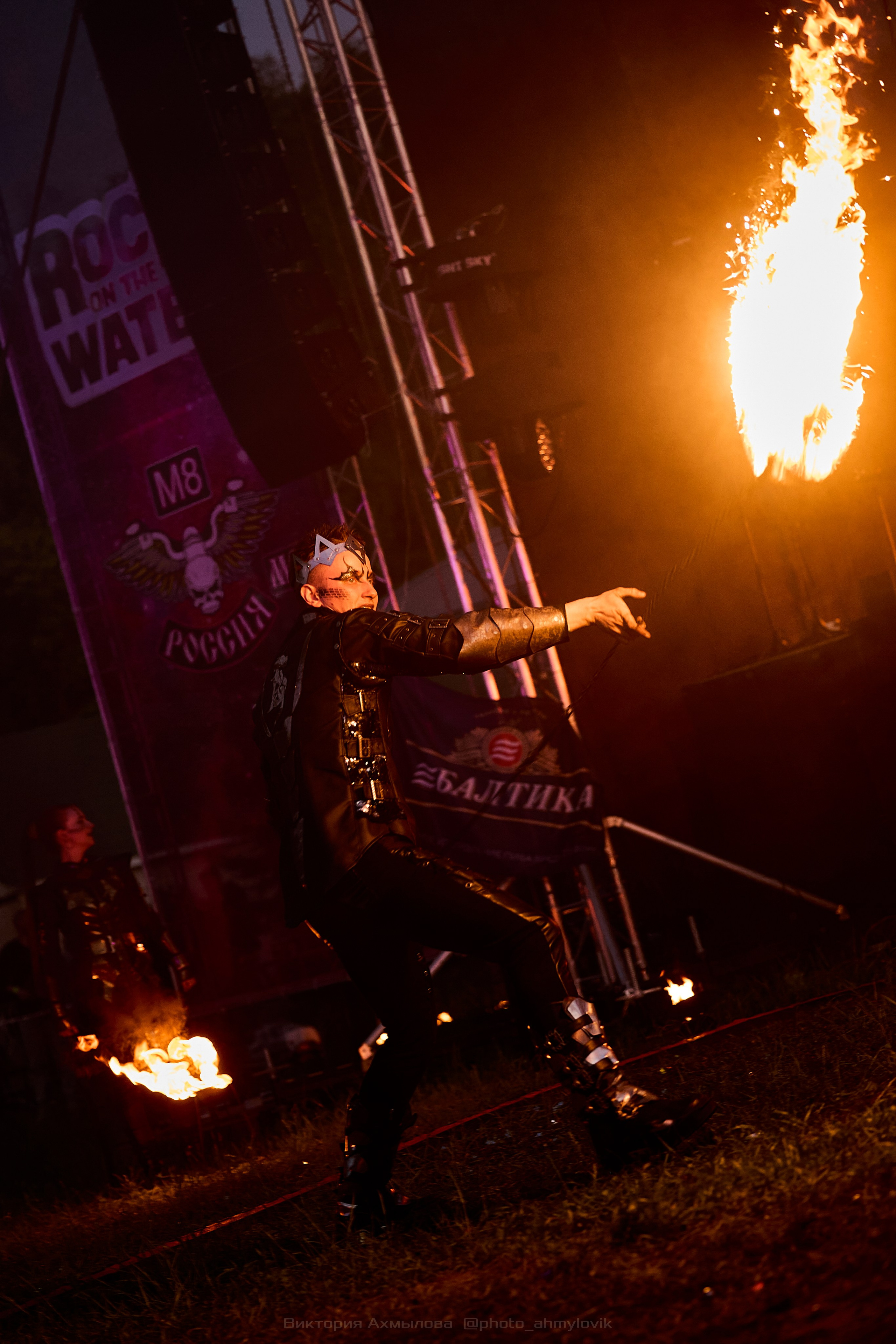 23.05.2026 FIRE SHOW на Rock on The Water. Виктория Ахмылова. Фотограф в Москве