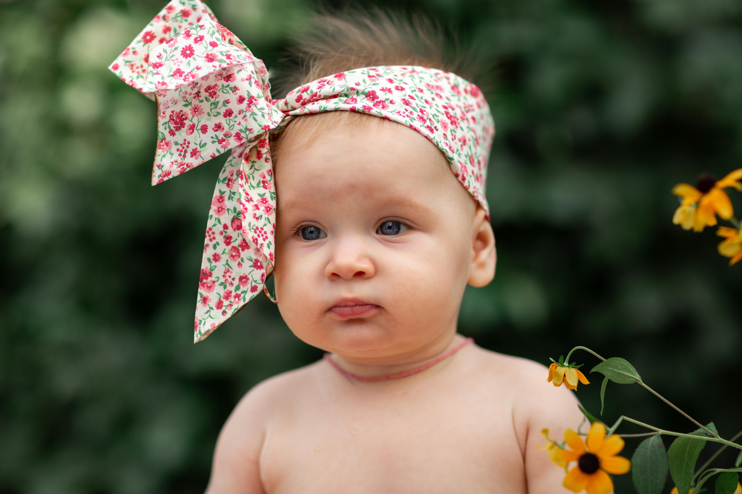 8 месяцев Василисы. Семейный и женский фотограф в Волгограде Екатерина Гулей