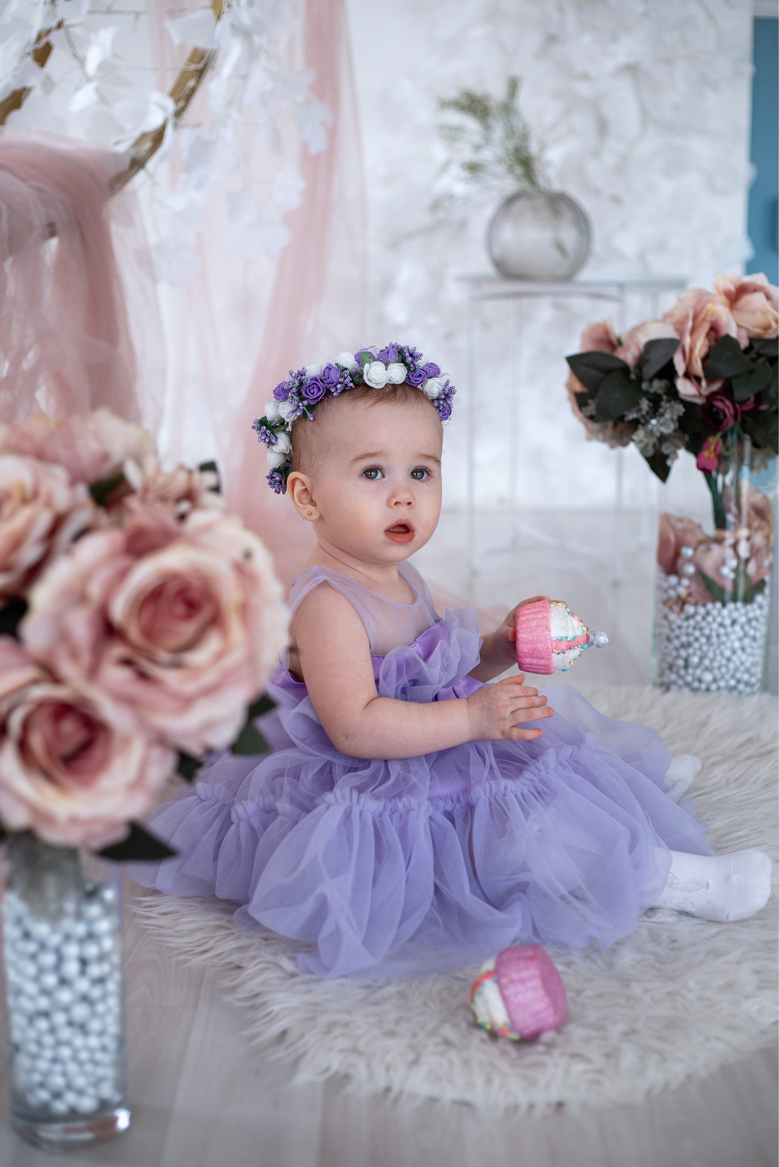 Диане 1 год. Семейный и женский фотограф в Волгограде Екатерина Гулей