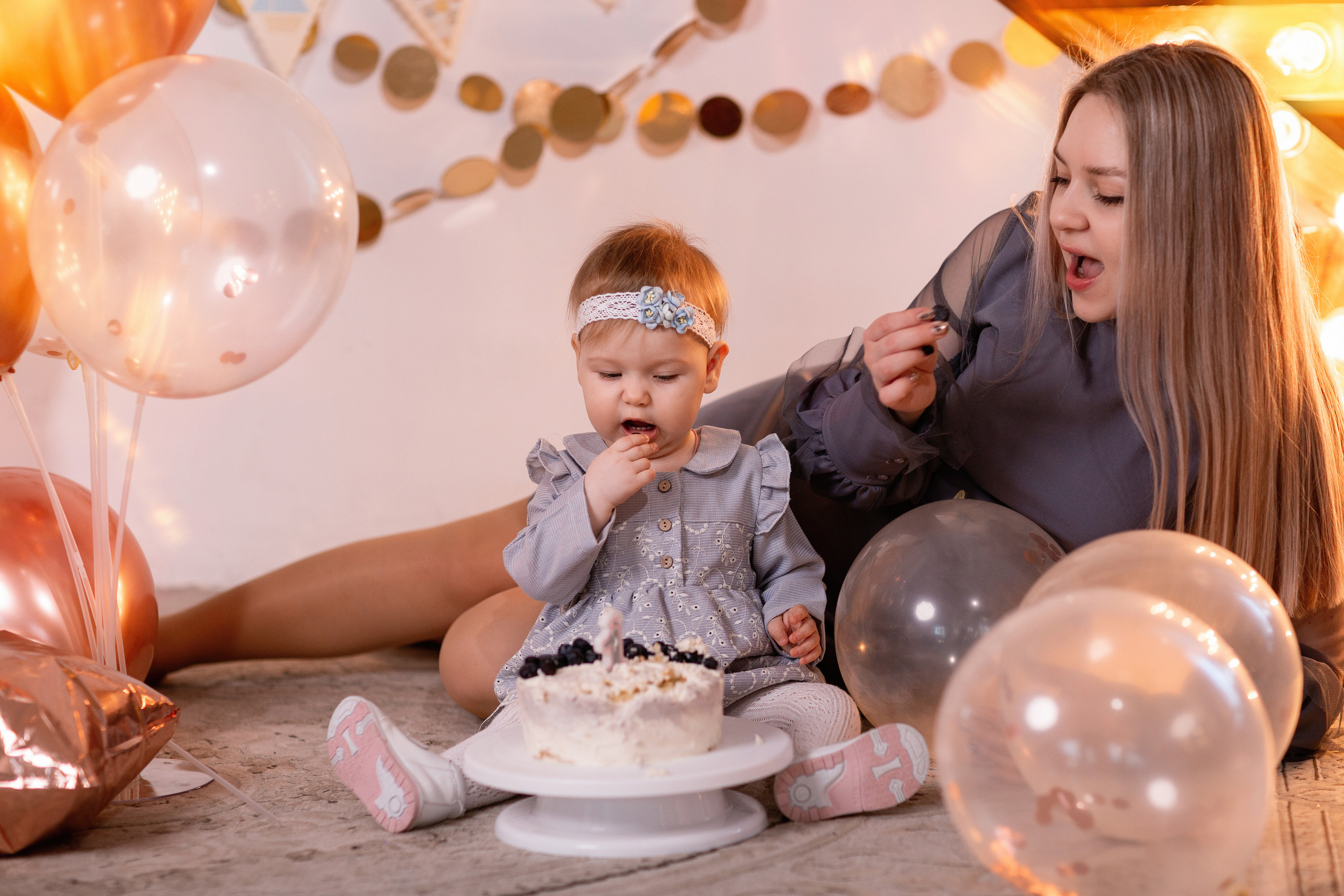 1 год Василисе. Семейный и женский фотограф в Волгограде Екатерина Гулей
