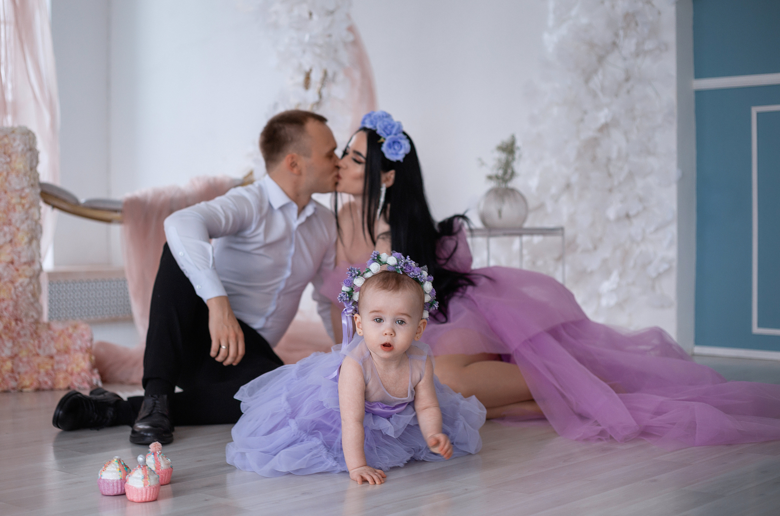 Диане 1 год. Семейный и женский фотограф в Волгограде Екатерина Гулей