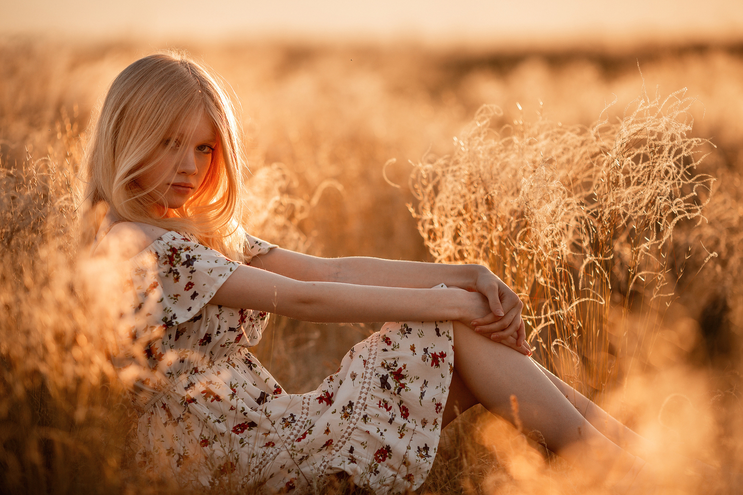 Екатерина с дочерьми. Семейный и женский фотограф в Волгограде Екатерина Гулей