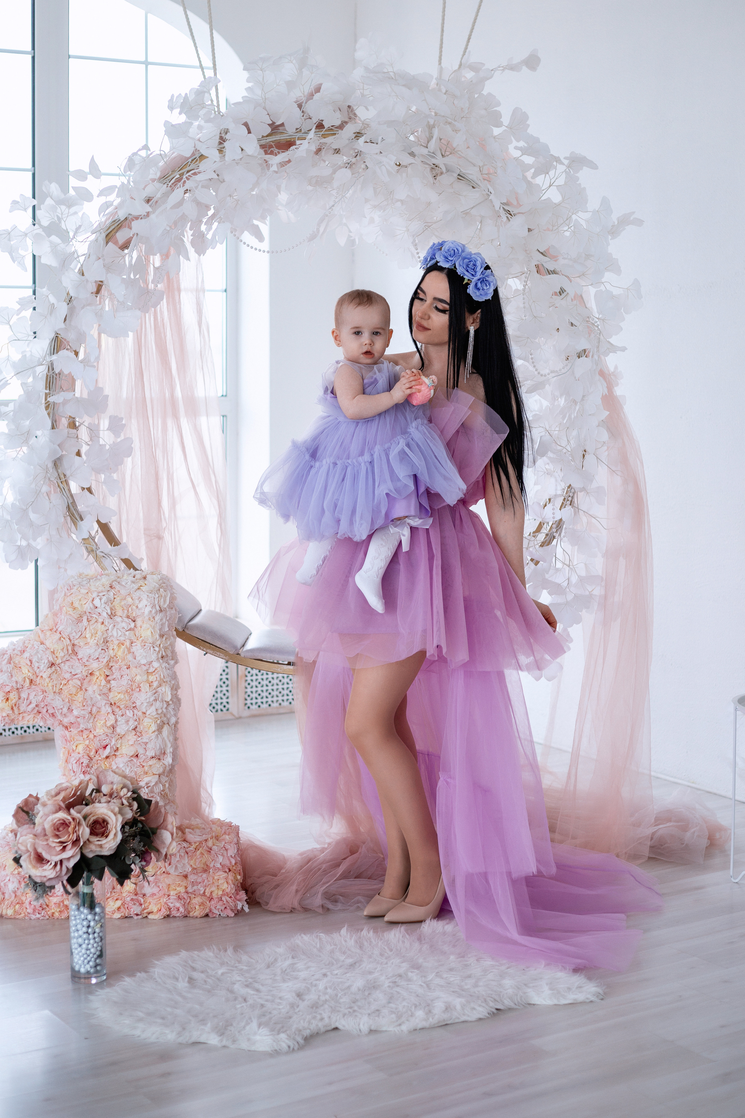 Диане 1 год. Семейный и женский фотограф в Волгограде Екатерина Гулей